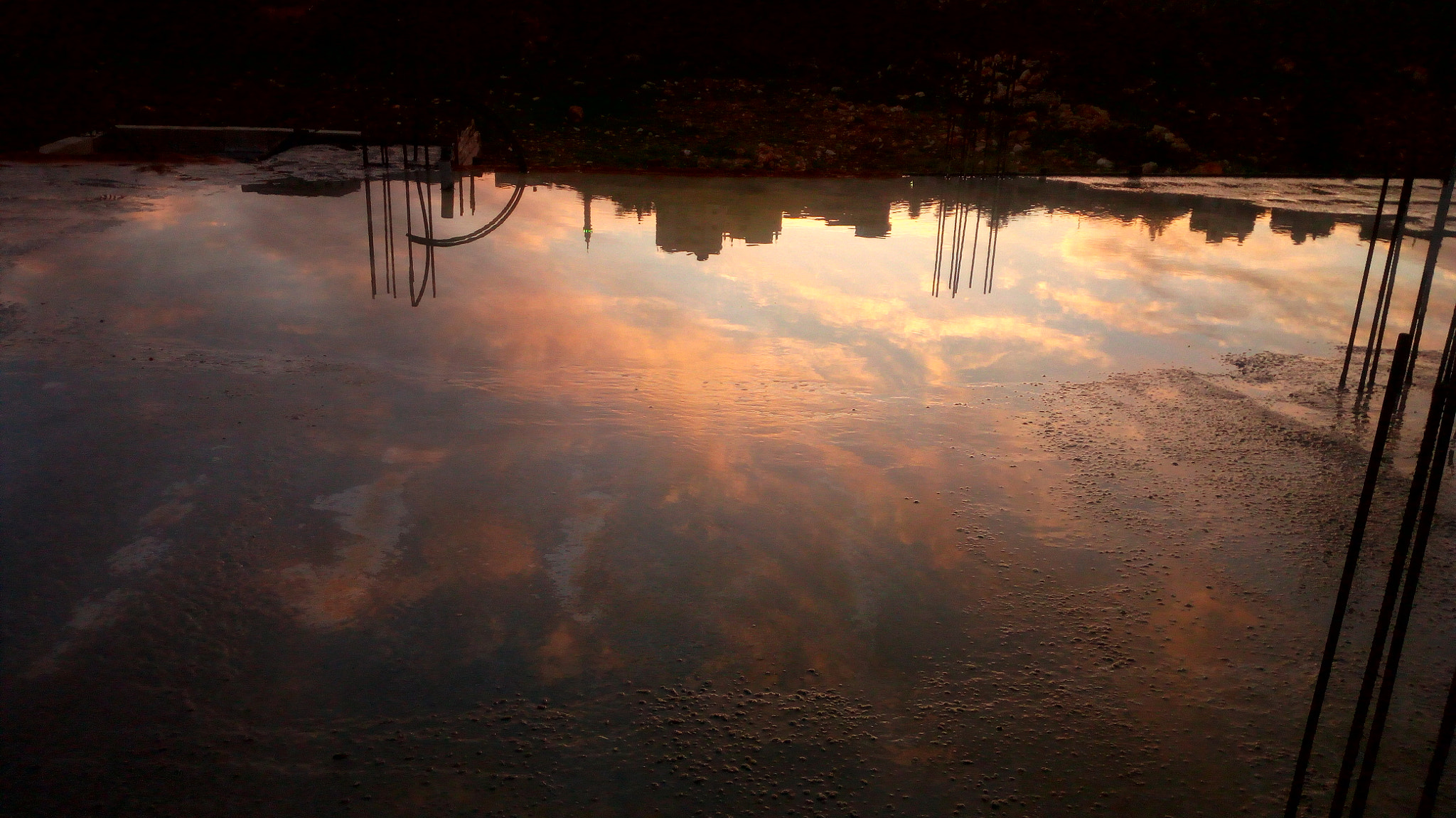HUAWEI GR3 sample photo. Reflecting and sunset photography