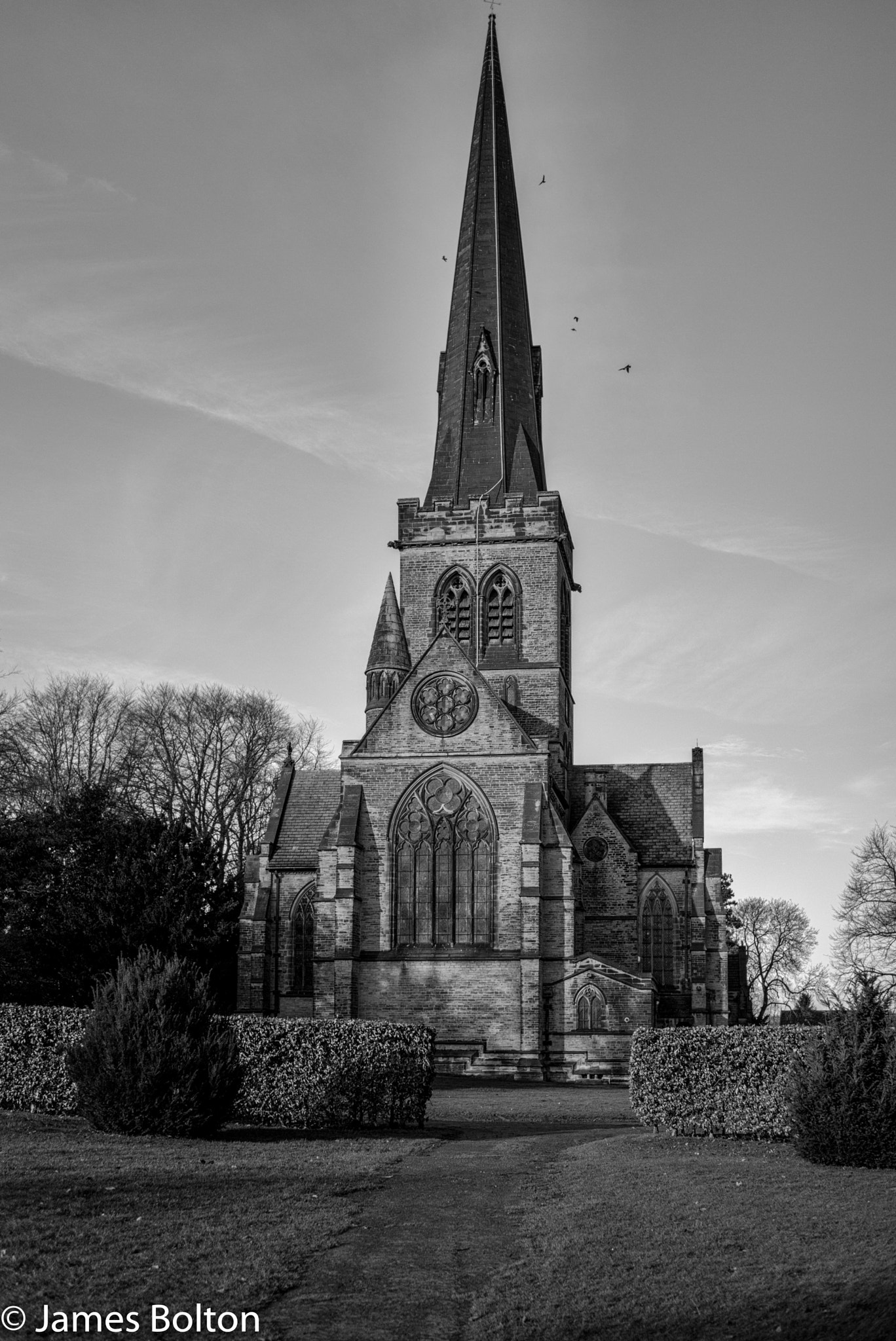 Leica Summarit-M 35mm F2.4 ASPH sample photo. Wentworth church mono photography