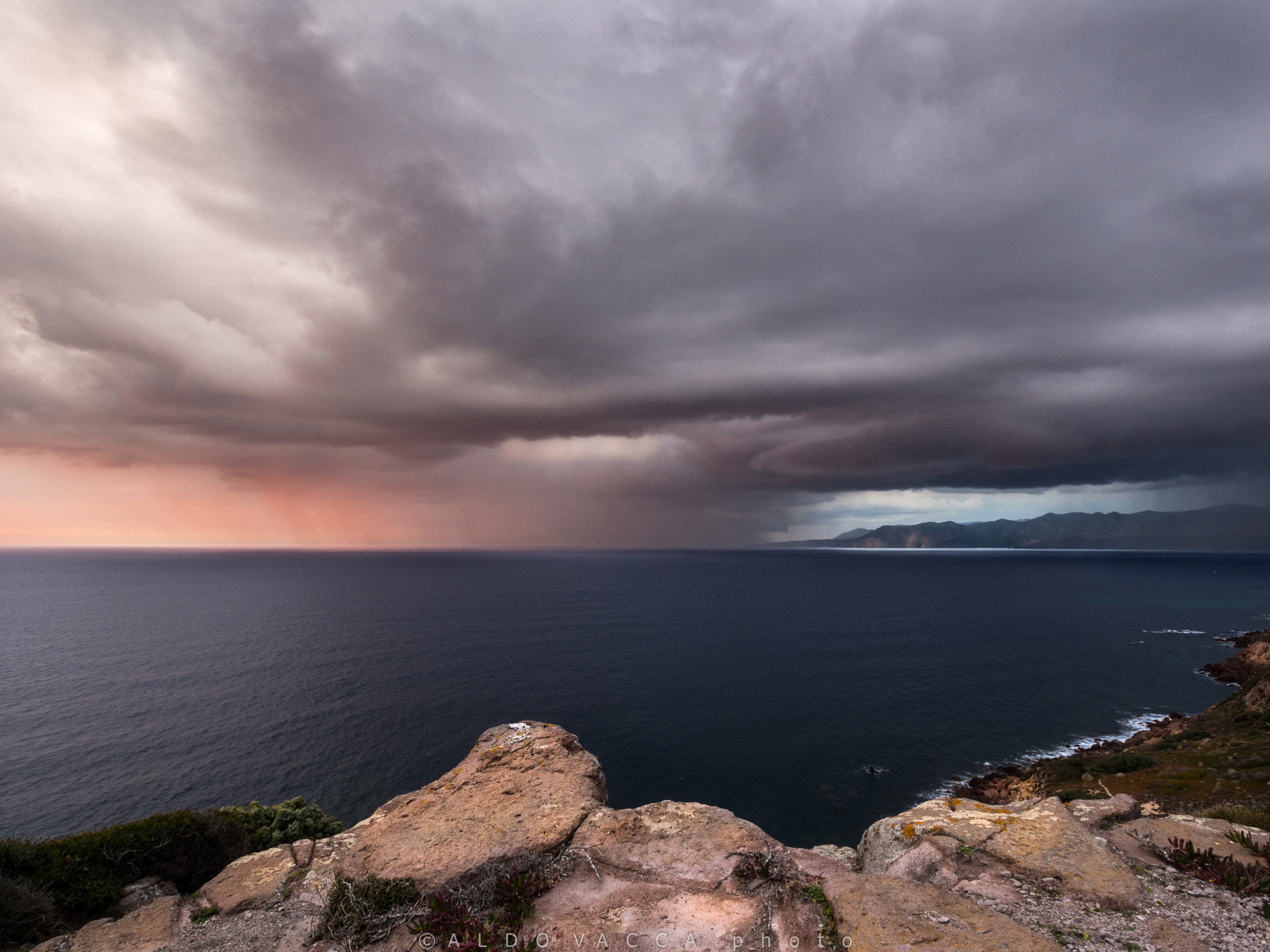 Olympus Zuiko Digital ED 9-18mm F4.0-5.6 sample photo. Altana cape, sardinia. the storm eye. photography