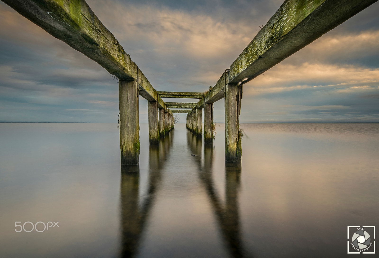 Sigma 10-20mm F4-5.6 EX DC HSM sample photo. Lough neagh old jetty photography