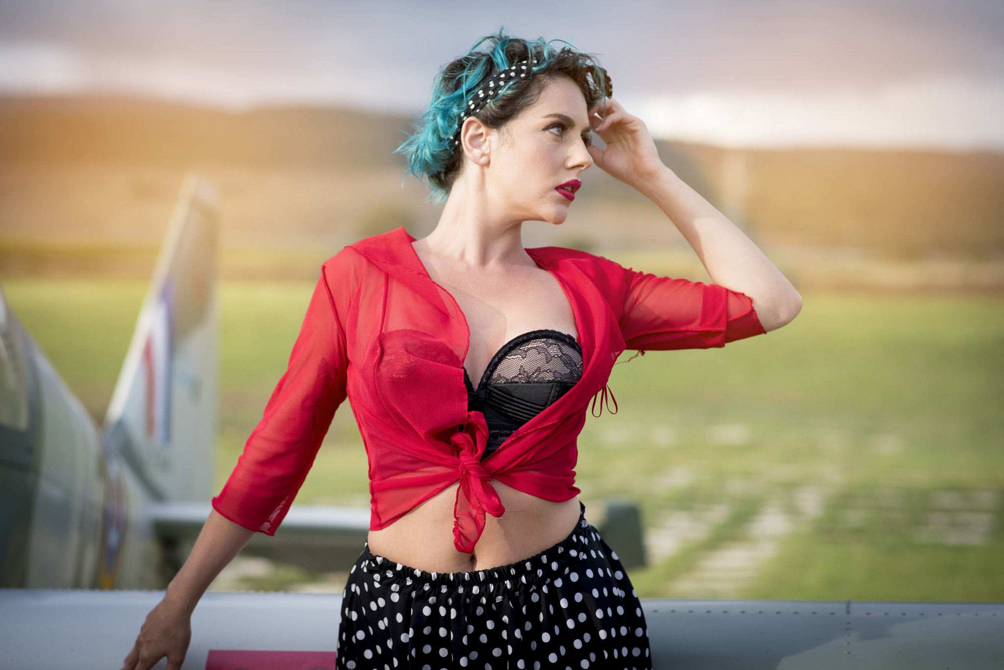 Nikon D750 + Sigma 85mm F1.4 EX DG HSM sample photo. Pin up photography
