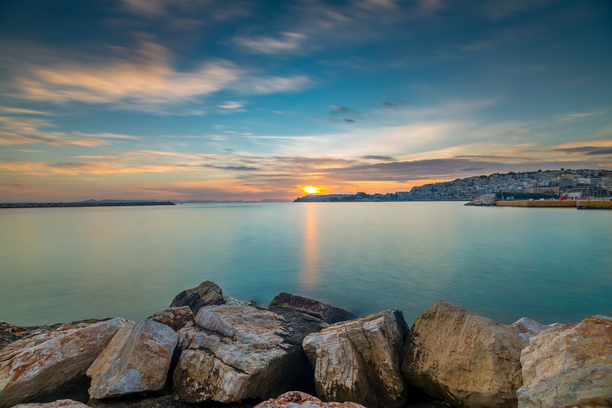 Nikon D800 sample photo. Athens sunset photography