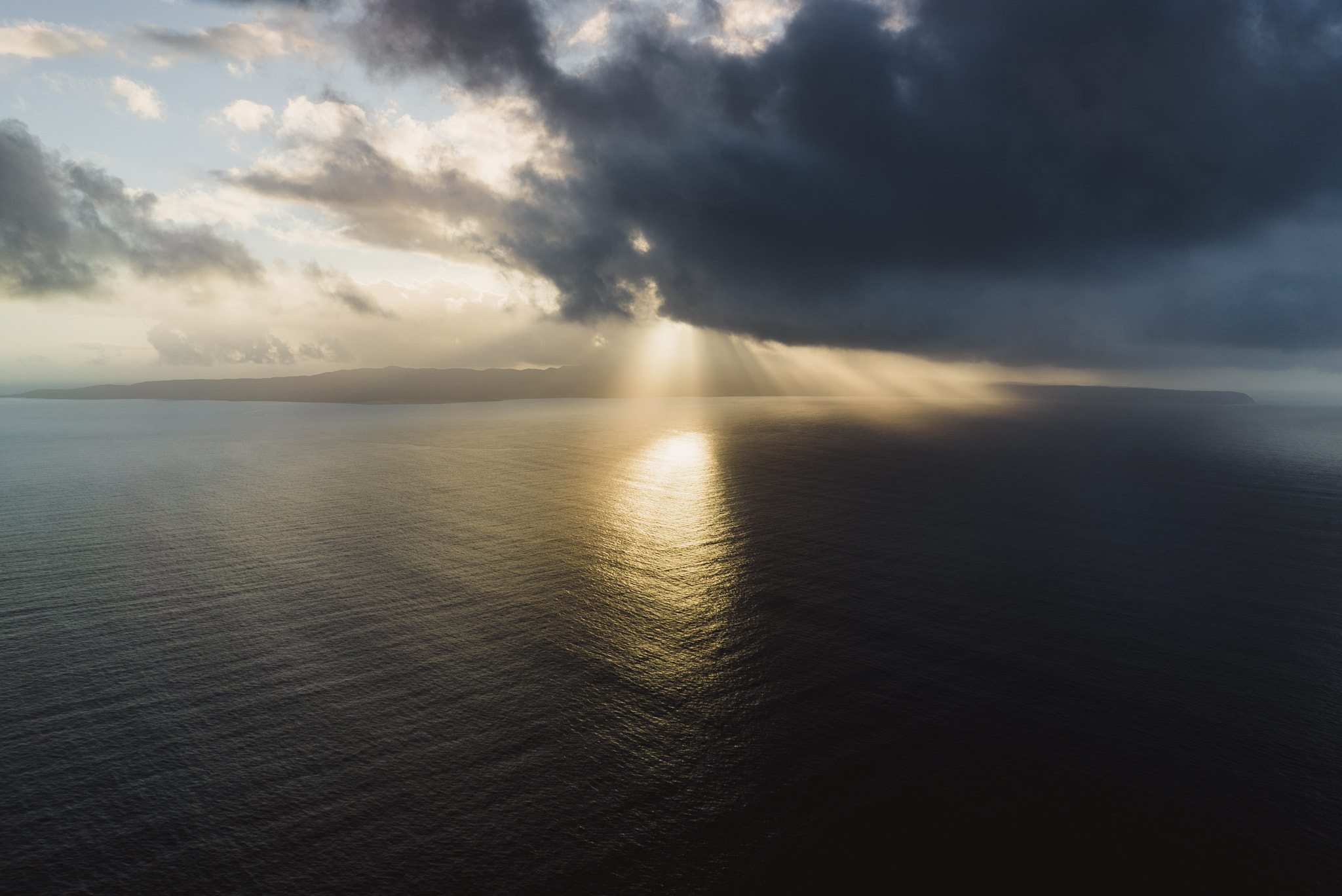 Sony a7S II + Sony FE 28mm F2 sample photo. Arial flight over san miguel island photography