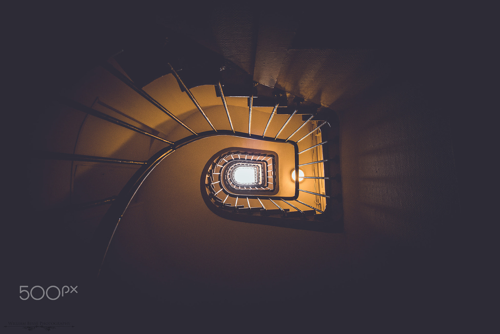 Nikon D750 + Sigma 15mm F2.8 EX DG Diagonal Fisheye sample photo. Staircase photography