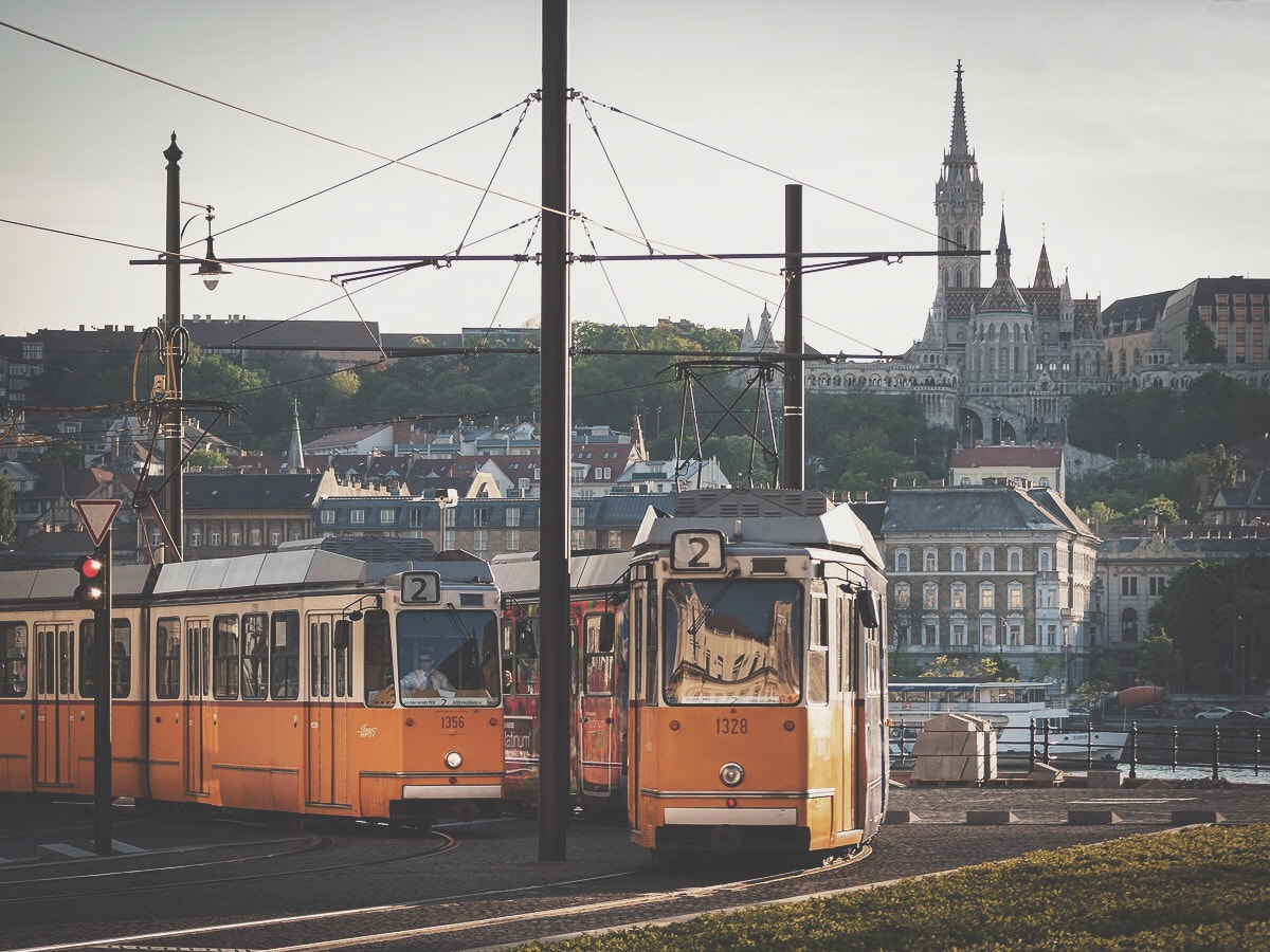 Nikon D40X sample photo. Tram meeting photography