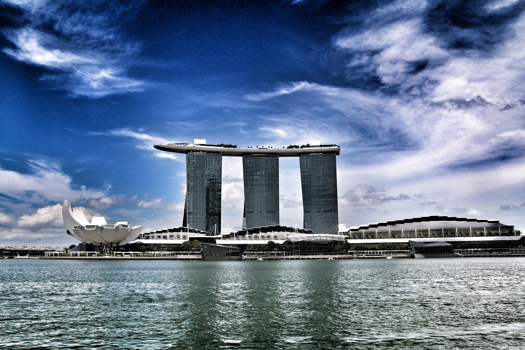 Canon 17-50mm sample photo. Marina bay,singapore photography