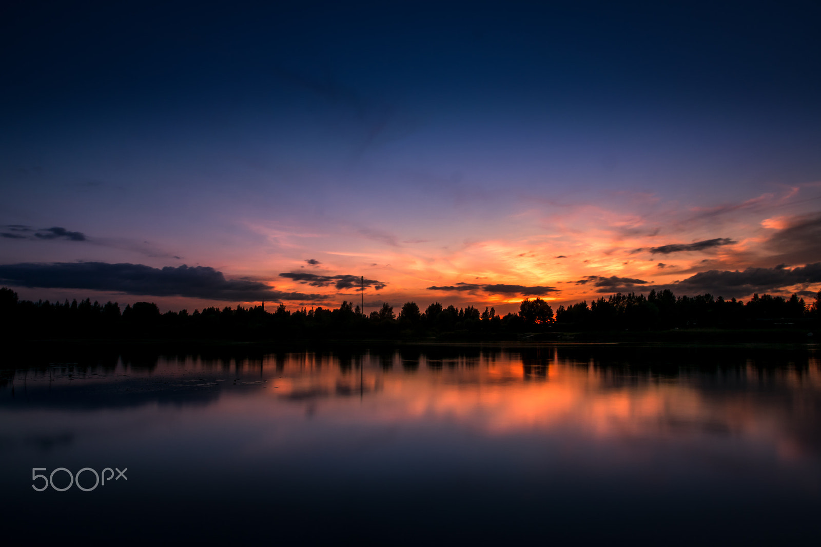 Sigma 17-50mm F2.8 EX DC OS HSM sample photo. Sunset river photography