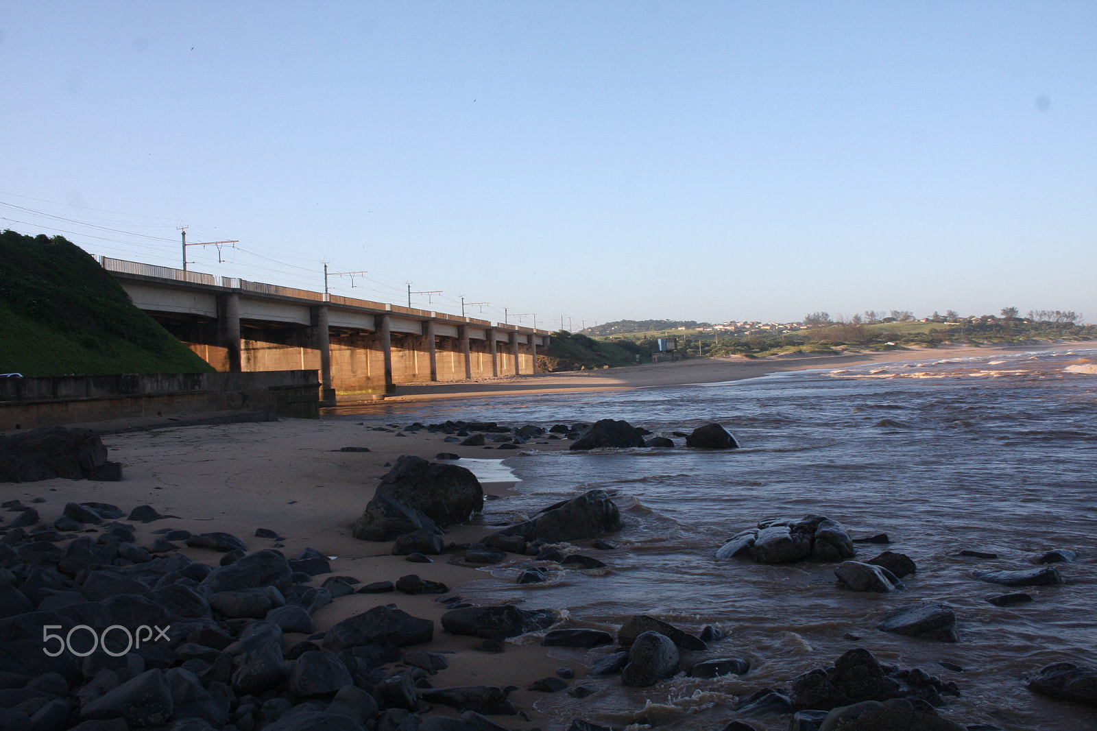 Canon EOS 40D sample photo. Bridge over umkomaas river photography