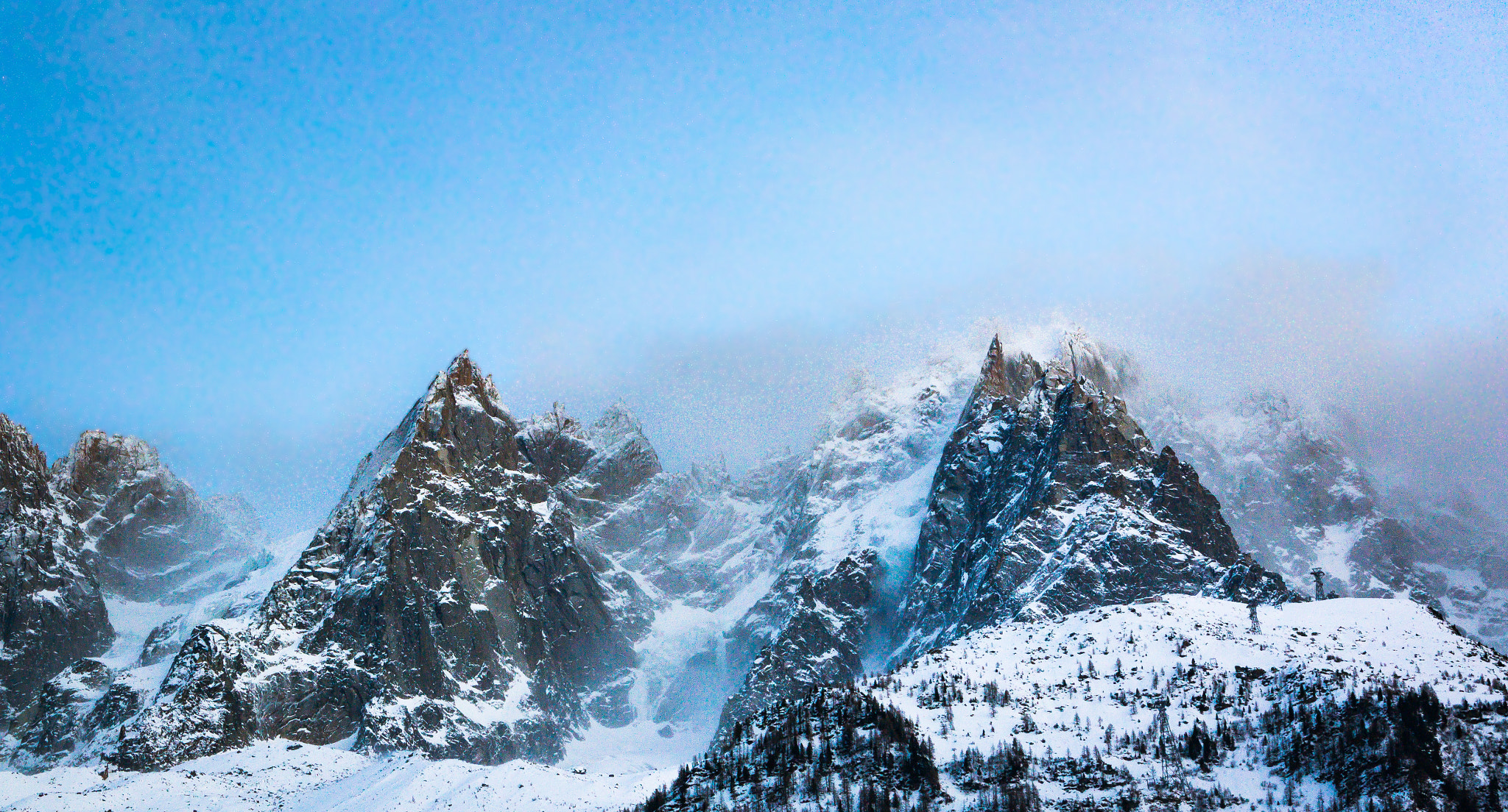 Samsung NX300 + Samsung NX 20-50mm F3.5-5.6 ED sample photo. Aiguilles de chamonix  photography