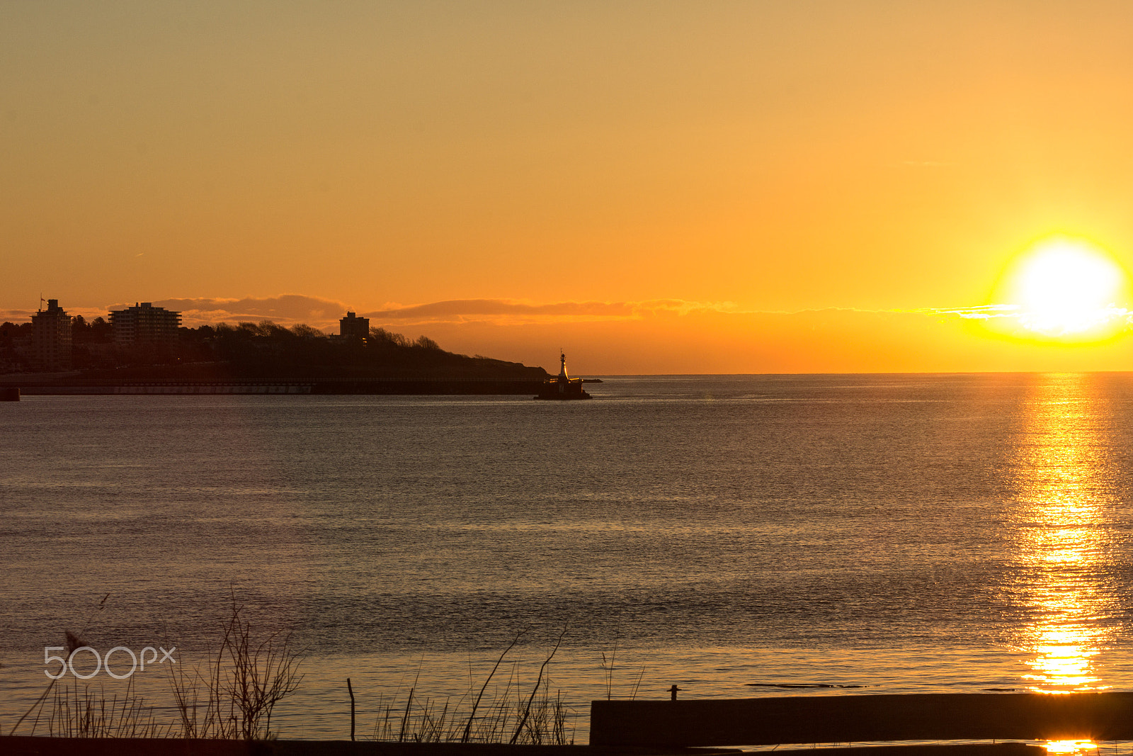 Canon EF 75-300mm f/4-5.6 USM sample photo. Macaulay point sunrise photography