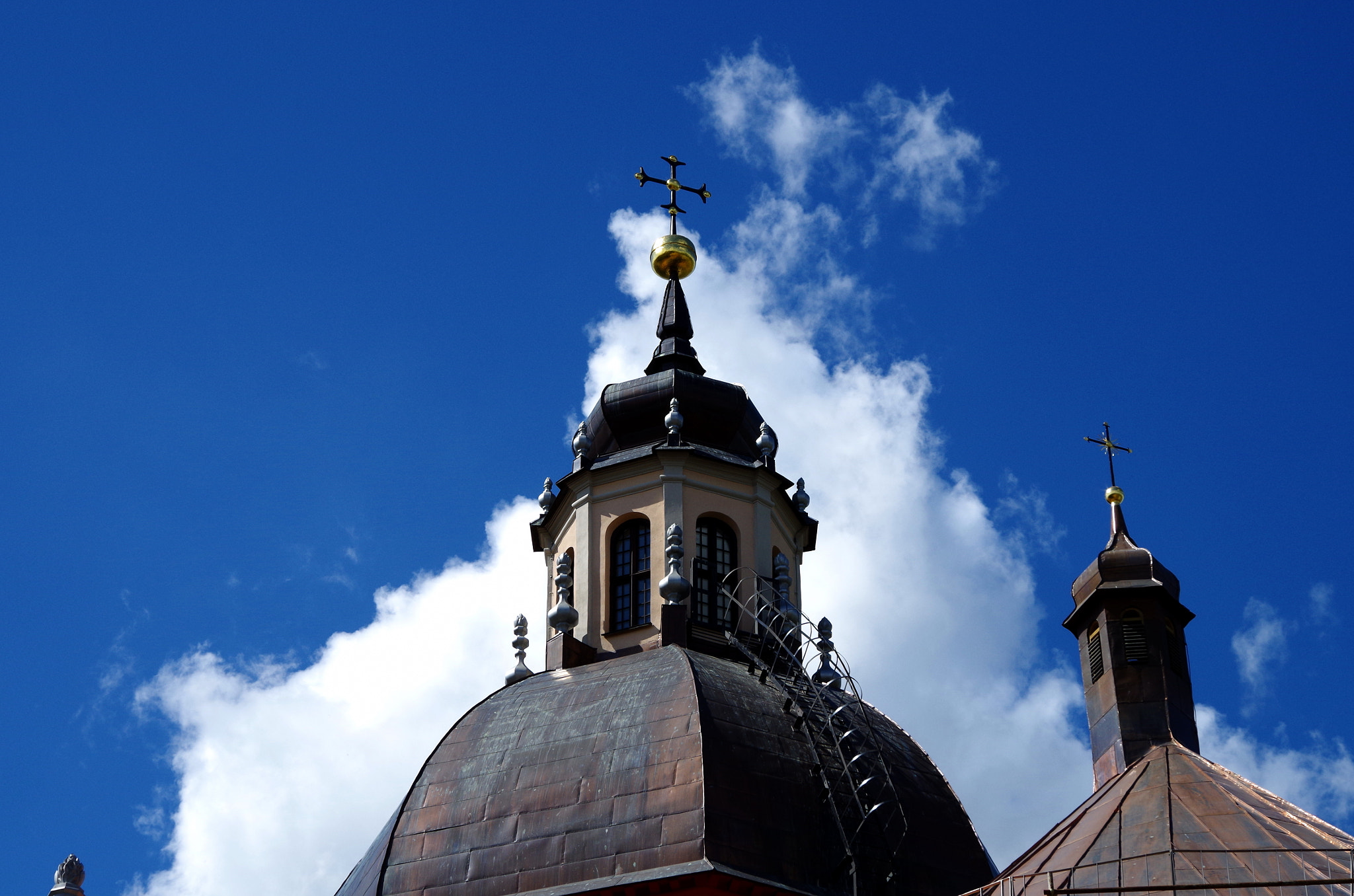 Pentax K-50 sample photo. Nesvizh.  corpus christi church photography