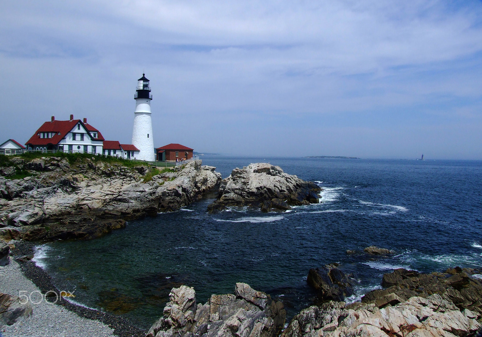 Fujifilm FinePix S9000 sample photo. Pemaquid point lighthouse photography