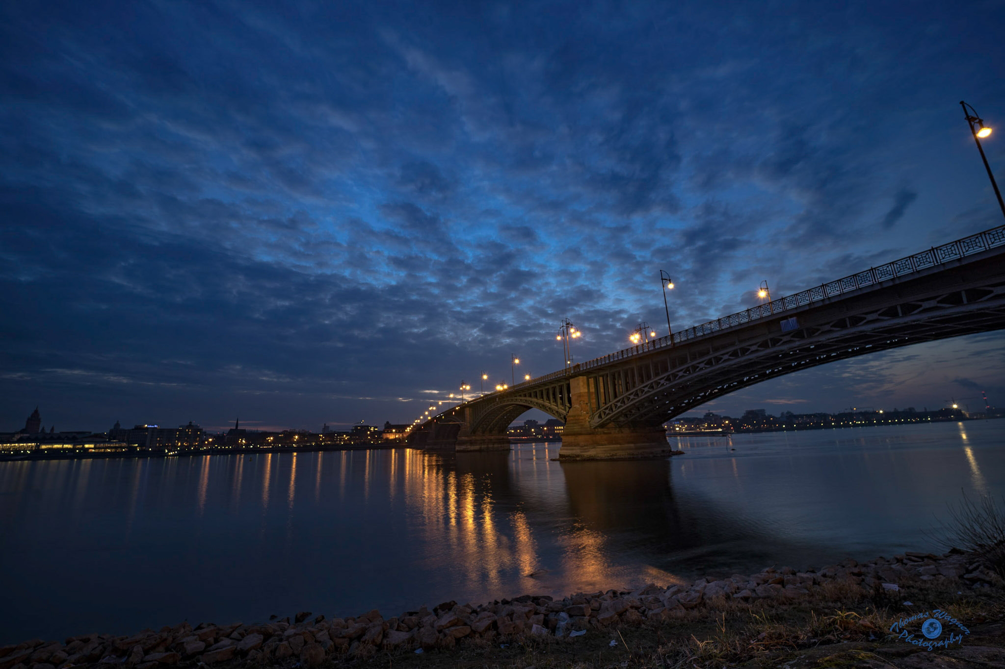 Sony a7 II + Samyang AF 14mm F2.8 FE sample photo. The bridge in the sunset photography