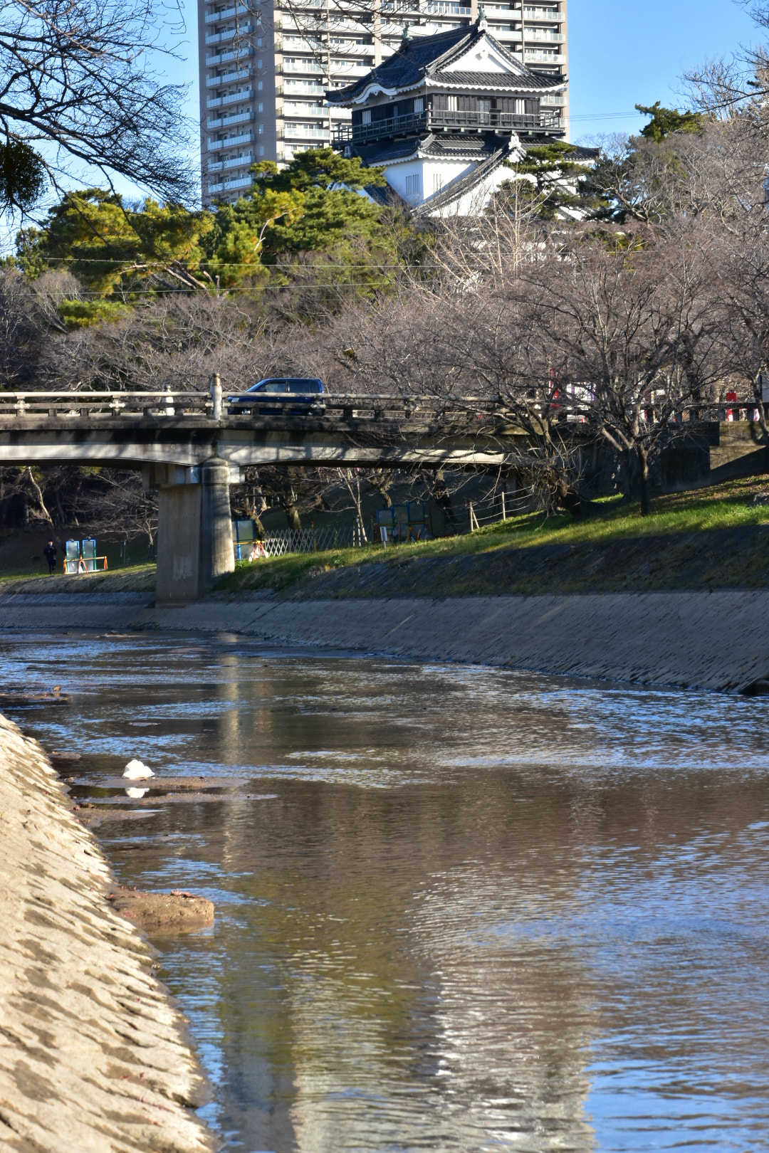 Nikon AF-S DX Micro-Nikkor 85mm F3.5G ED VR sample photo. Okazaki castel japan photography