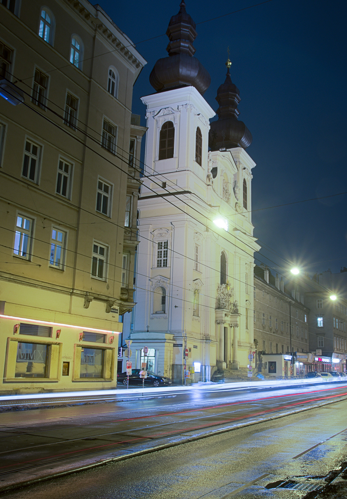 Pentax K-3 sample photo. Vienna by night photography
