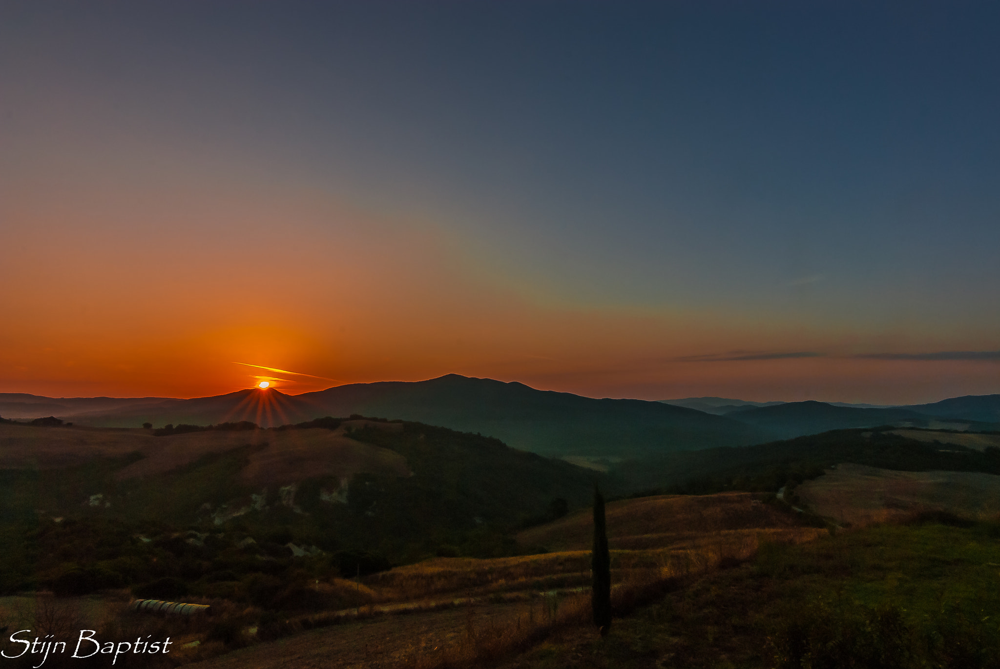 Nikon D80 sample photo. Zonsopgang volterra photography