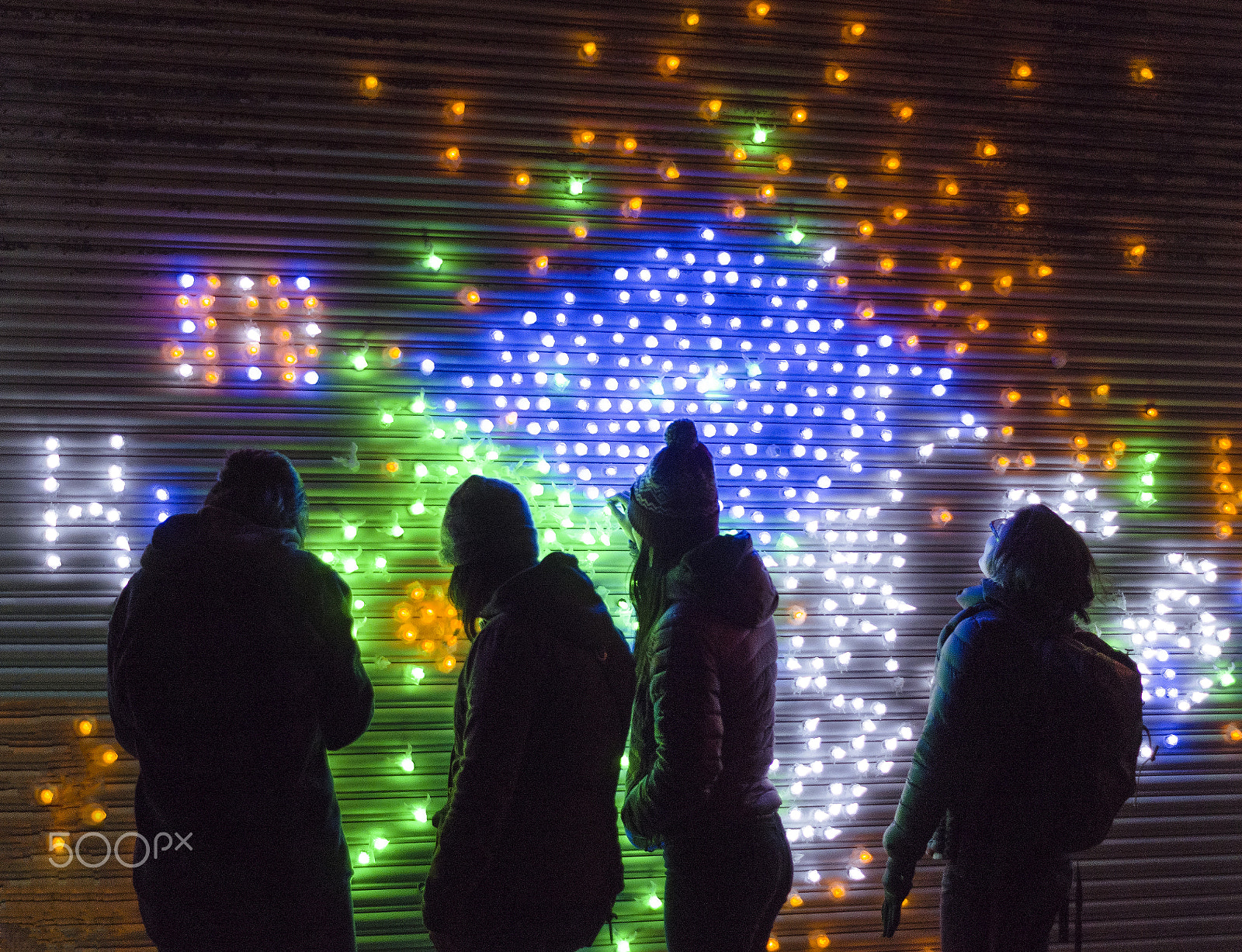 Pentax K-3 sample photo. Winter festival of lights photography