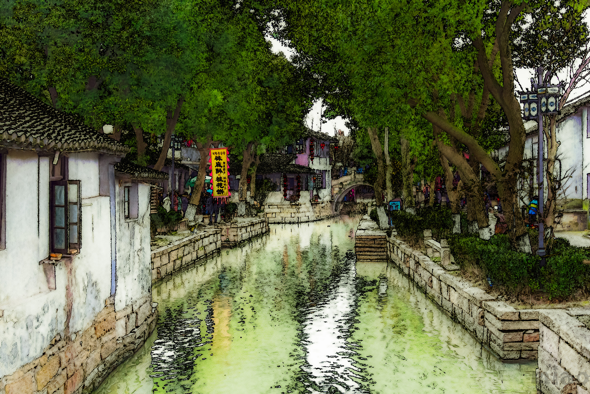 Tokina AT-X 12-28mm F4 Pro DX sample photo. Water town photography