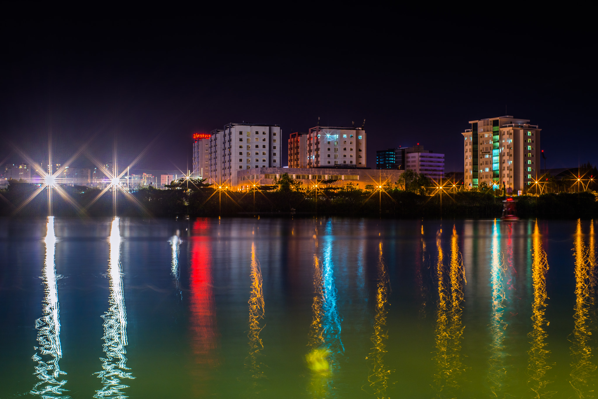 Pentax K-1 sample photo. Night photography