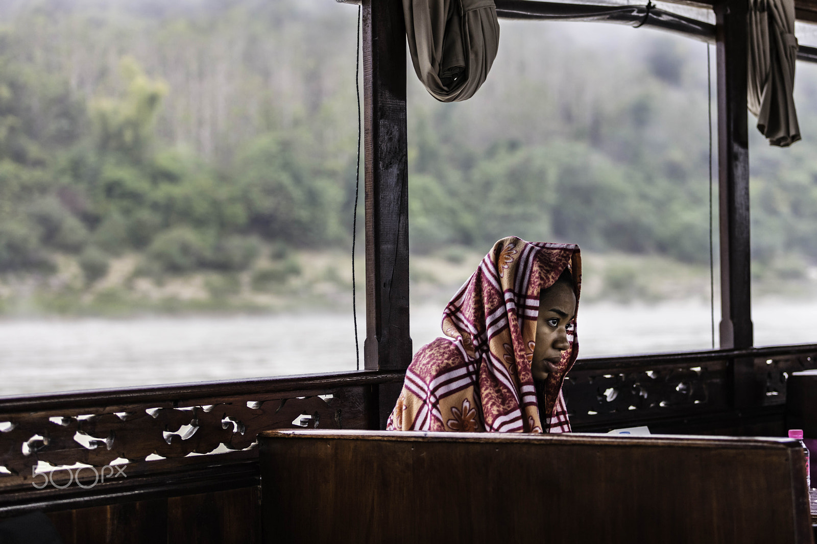 Canon EF 70-200mm F2.8L USM sample photo. Young girl on boat photography