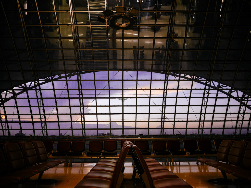 LUMIX G VARIO 14-42/F3.5-5.6 II sample photo. Airport photography