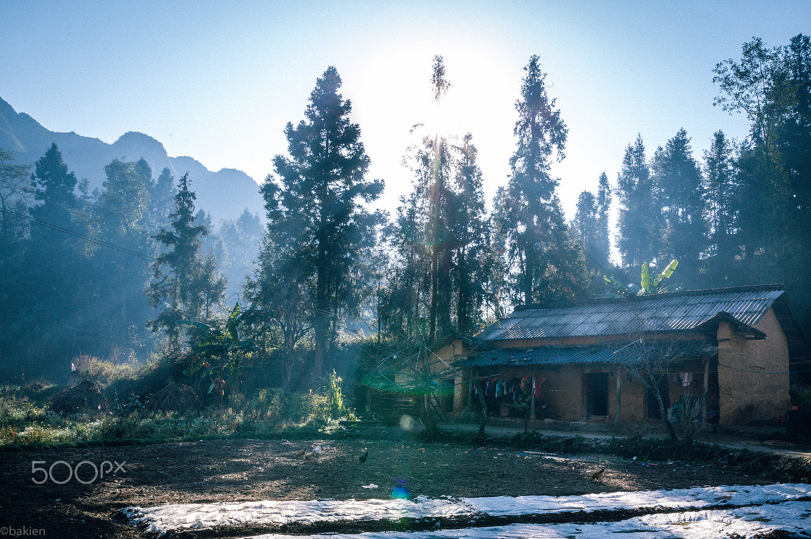 Nikon D700 sample photo. House on the mountain photography