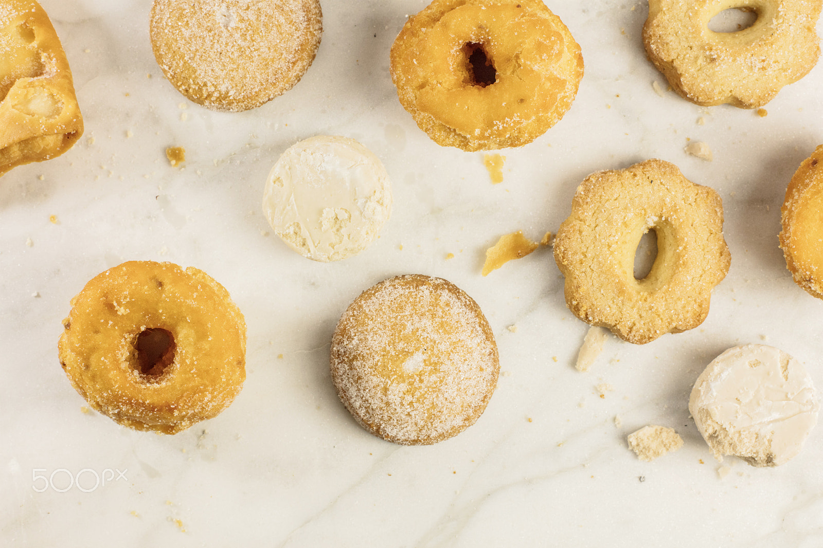 Canon EOS 5DS R sample photo. Mantecados, polvorones and other traditional spanish cookies photography