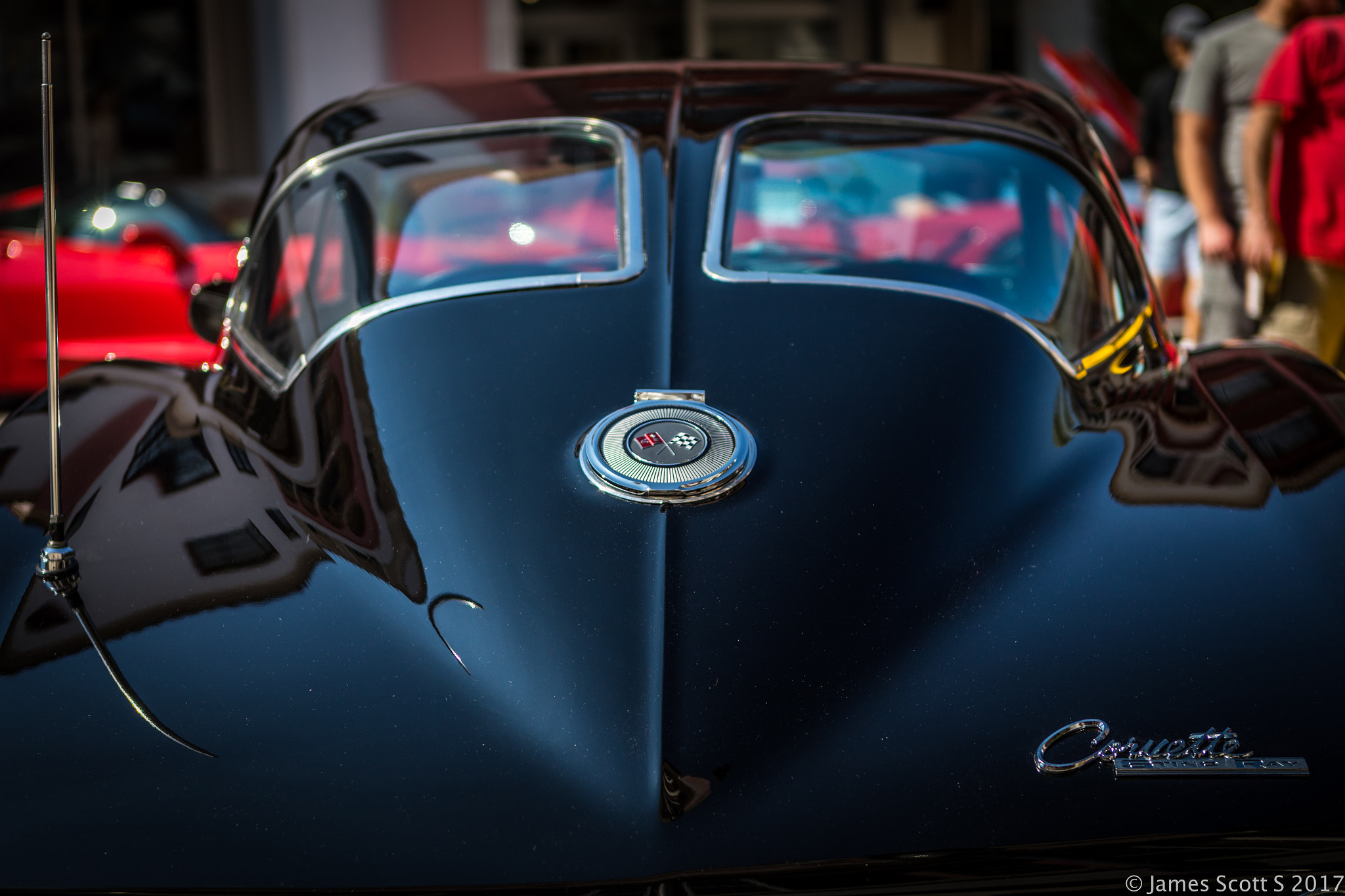 Canon EF 24-70mm F2.8L USM sample photo. 1963 split window corvette stingray photography