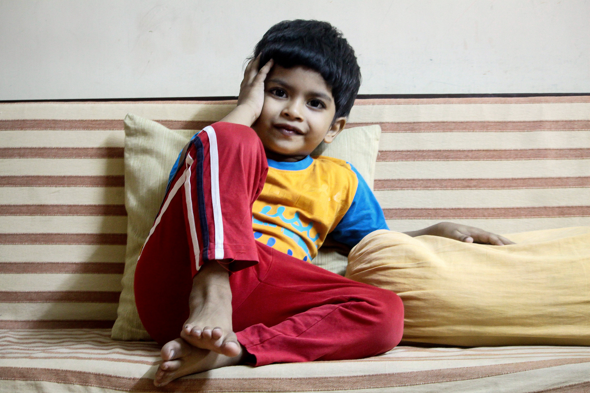 Canon EF-S 55-250mm F4-5.6 IS II sample photo. The boy hero (2) photography