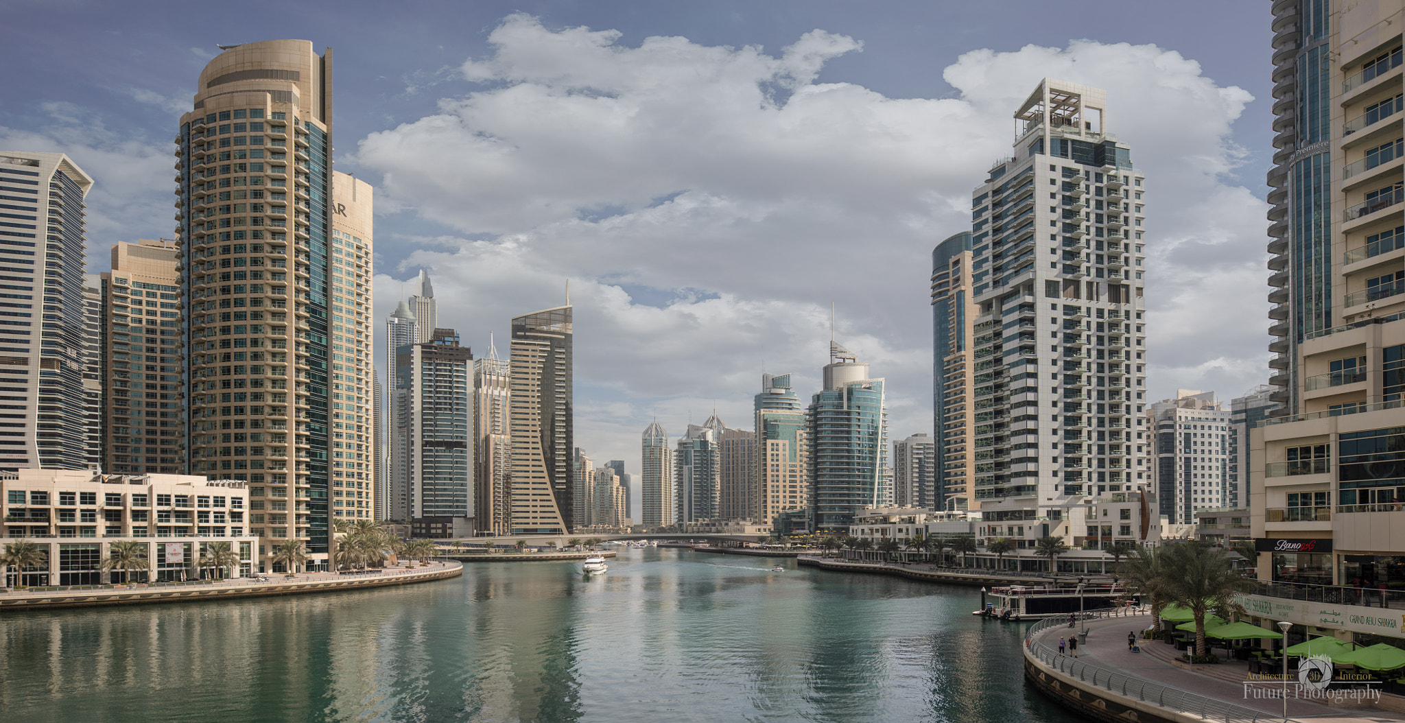 Canon TS-E 24.0mm f/3.5 L II sample photo. Dubai marina panorama 2 photography