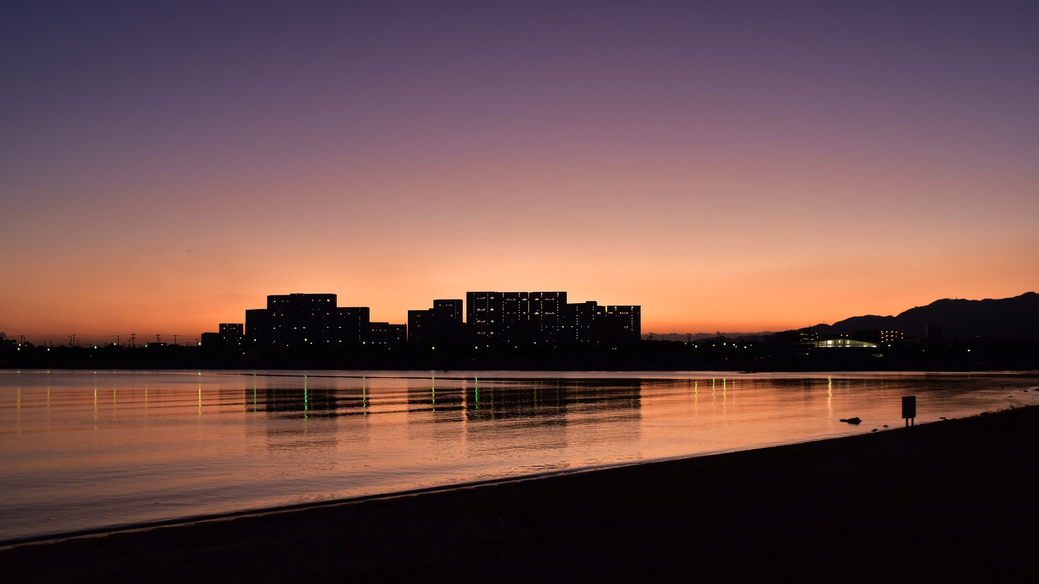 Nikon D5500 sample photo. Gradation in koroen bay photography