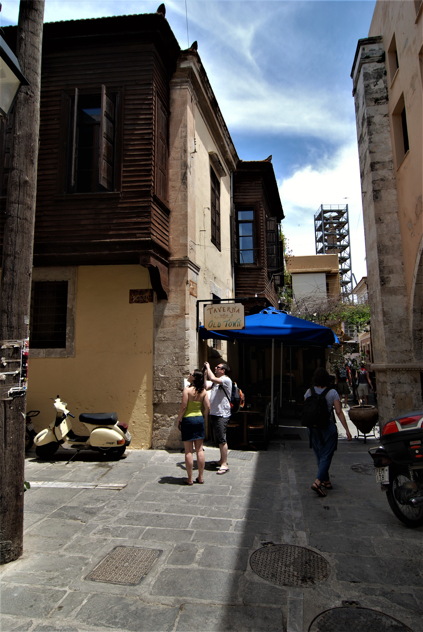 Nikon D80 sample photo. Rethymno-the old town-crete photography