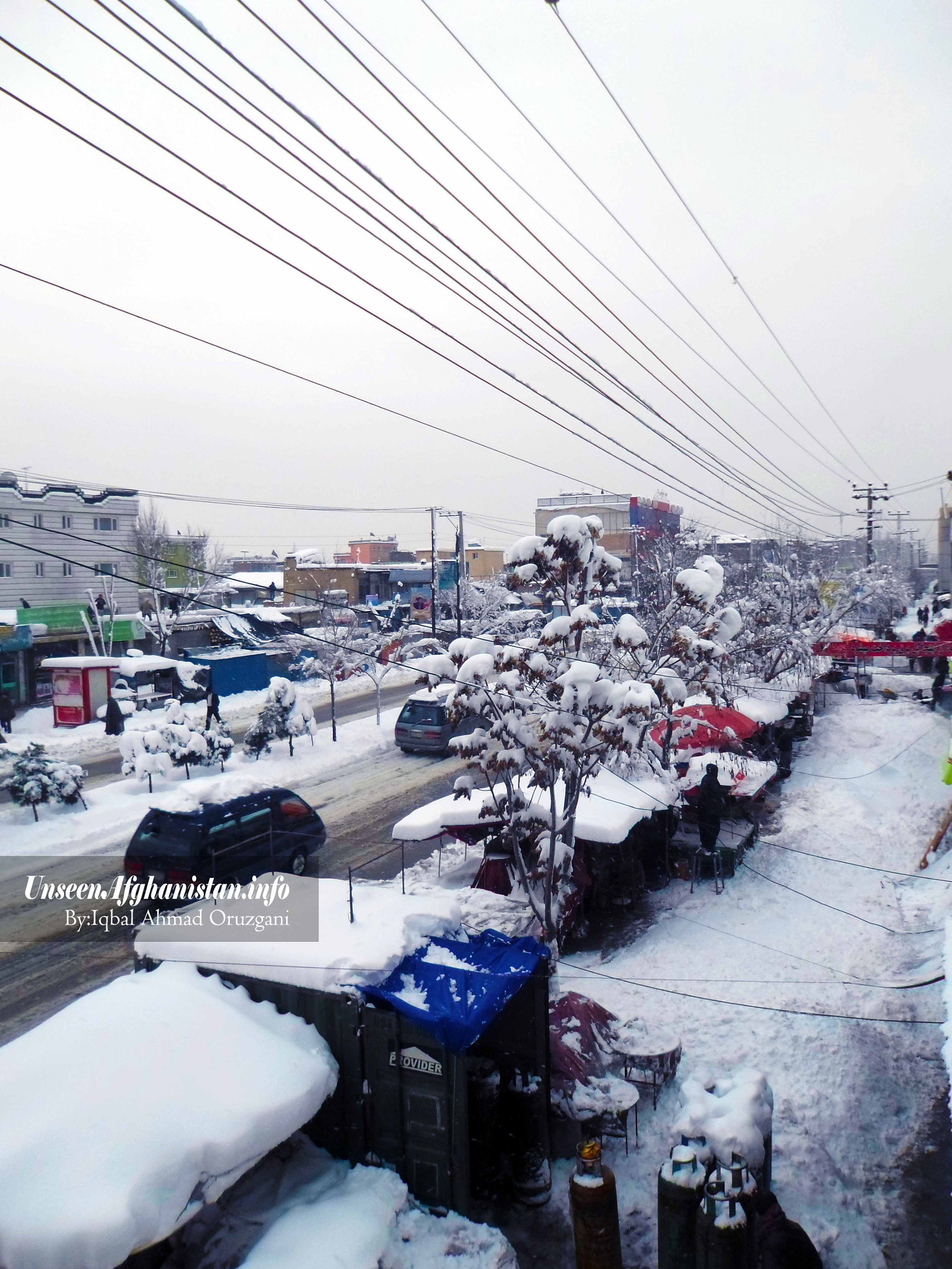 Samsung DV100 /  DV90 /  DV101 /  DV50 sample photo. Frozen city (kabul) photography