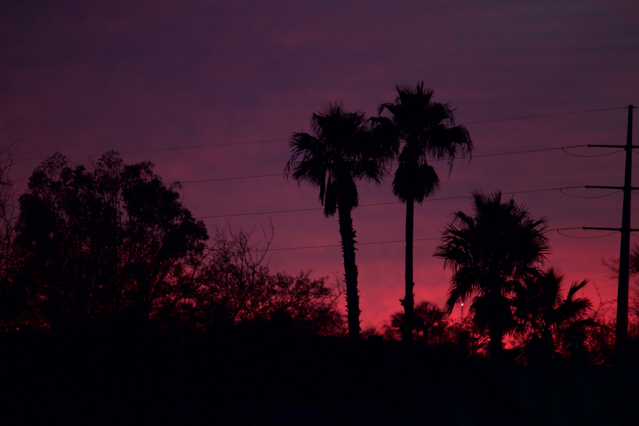 Canon EF-S 55-250mm F4-5.6 IS sample photo. Arizona sunset photography