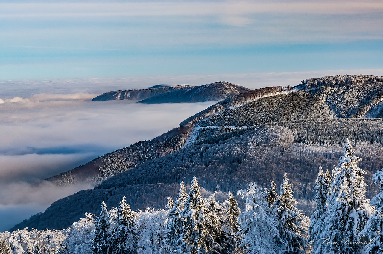 Nikon D70s sample photo. Mountains in beskydy photography