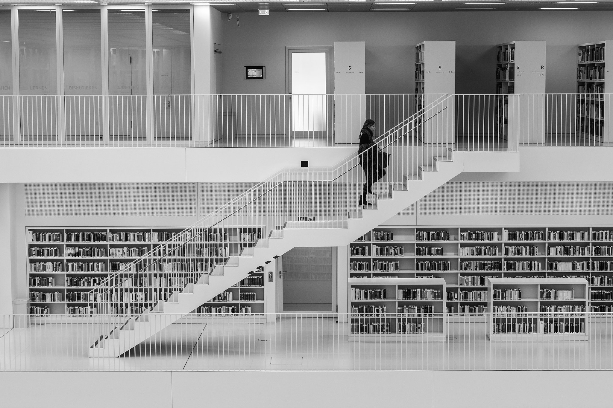 Nikon D5500 + Sigma 18-35mm F1.8 DC HSM Art sample photo. Get lost among books photography