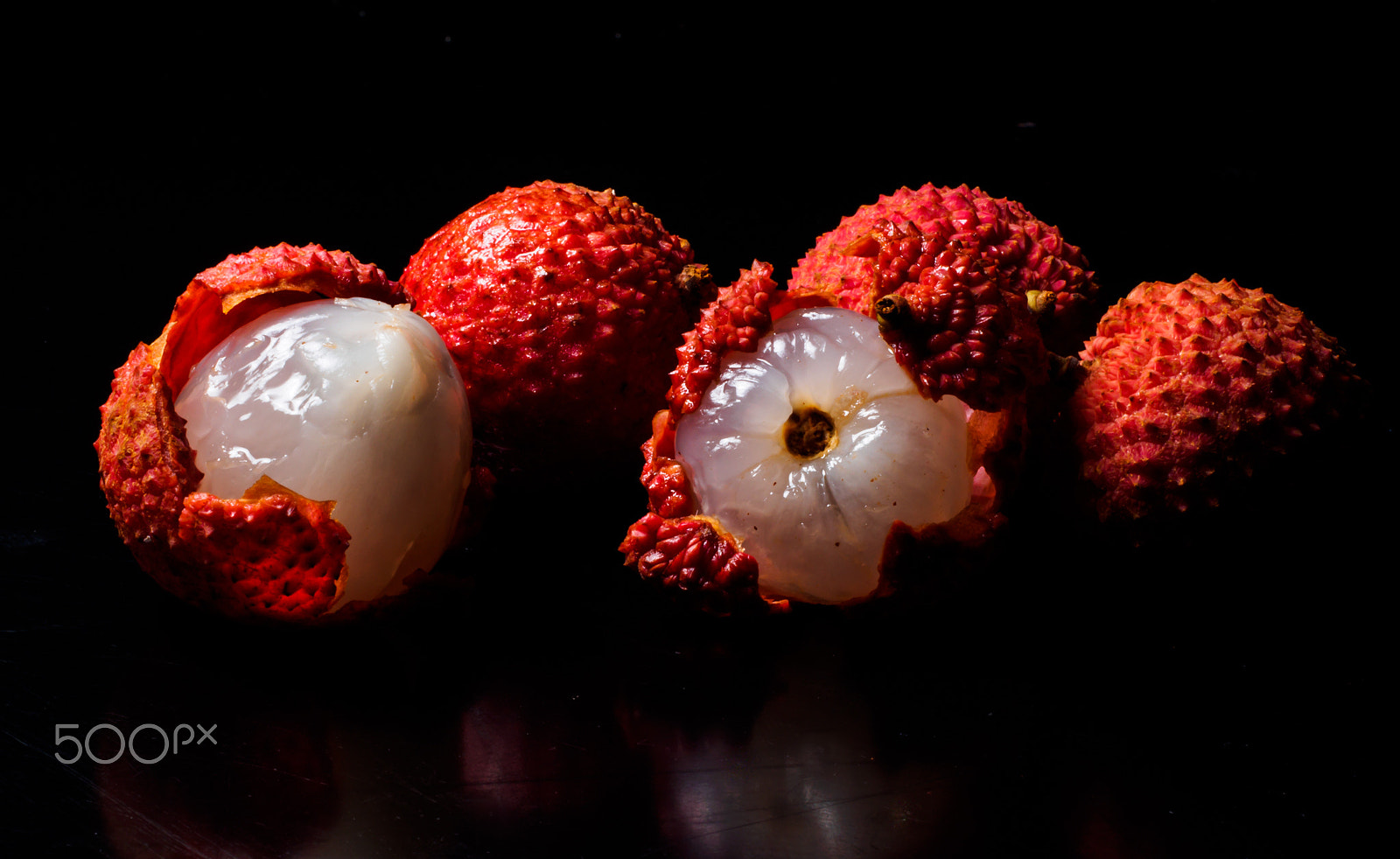 Olympus M.Zuiko Digital ED 60mm F2.8 Macro sample photo. Fresh lychees photography