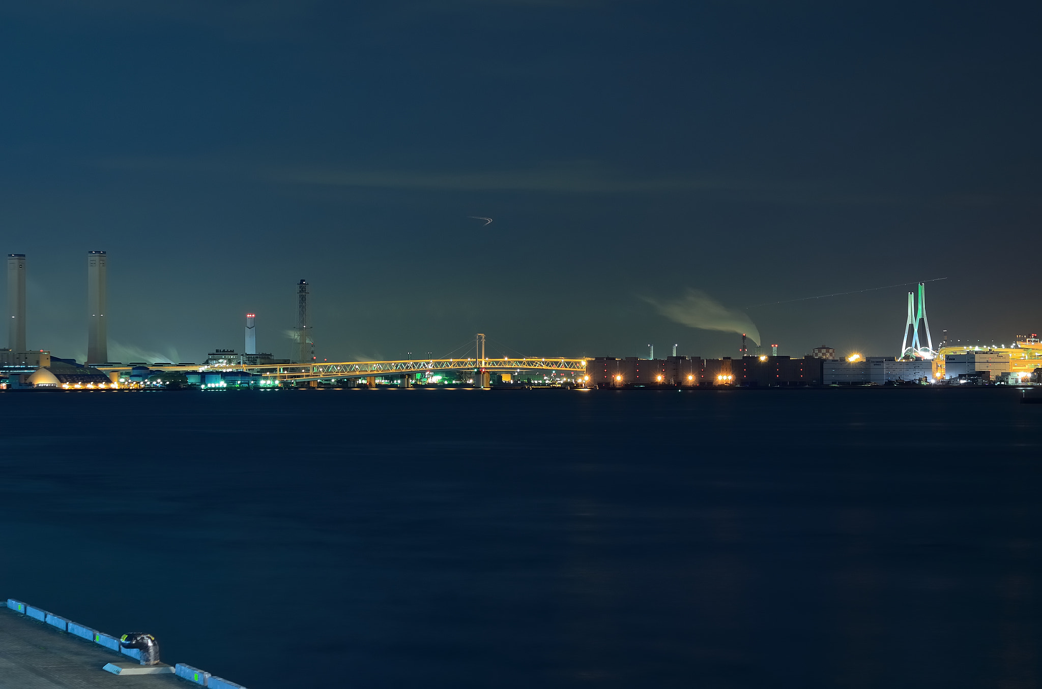 Nikon AF-S Micro-Nikkor 60mm F2.8G ED sample photo. Seaside night photography