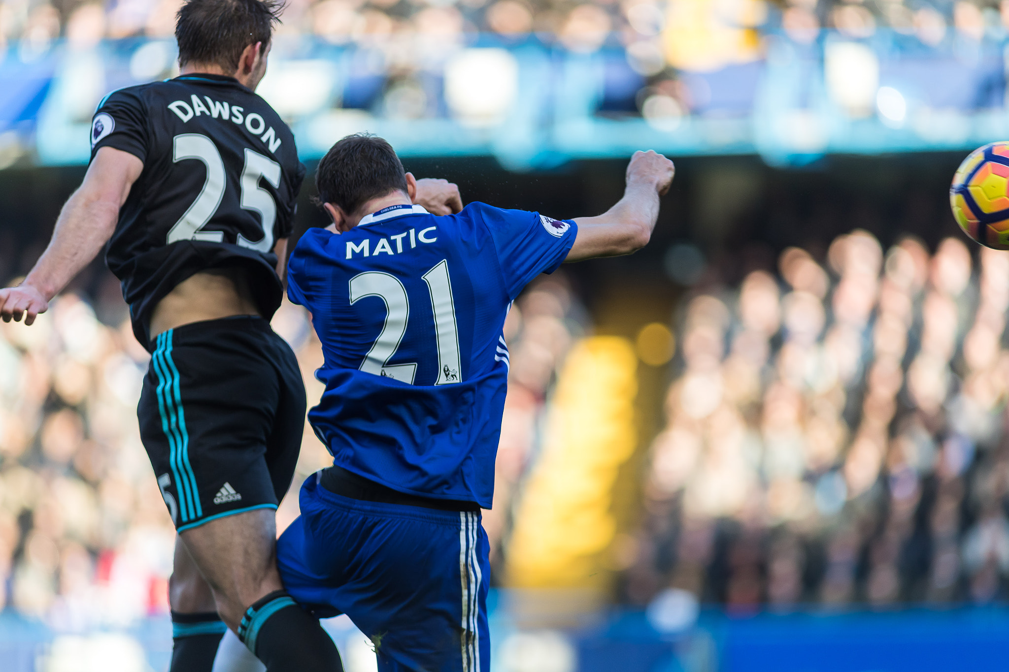 Canon EF 200mm F2.8L II USM sample photo. Chelsea vs west bromwich albion - 11th dec '16 photography