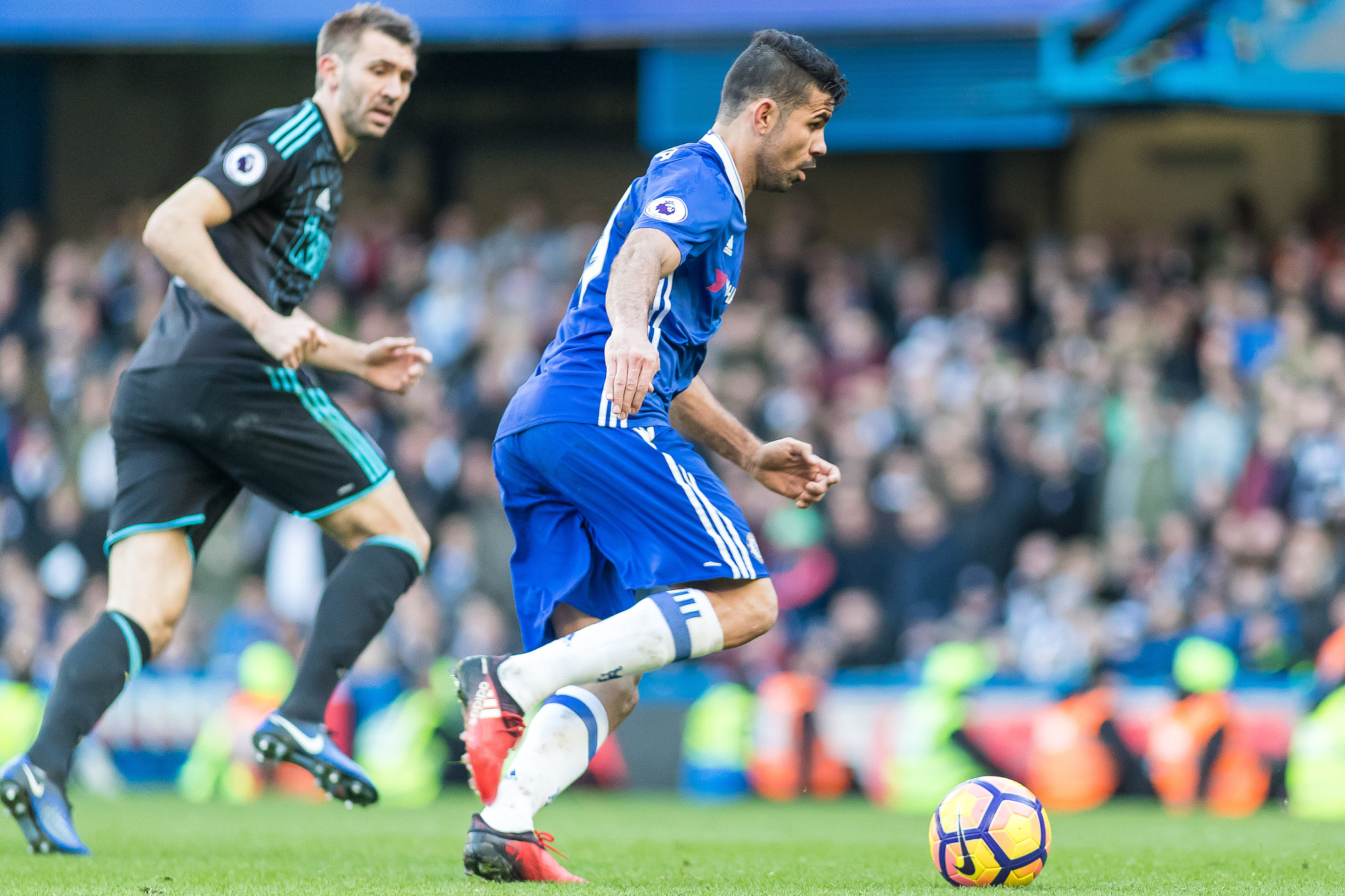 Canon EF 200mm F2.8L II USM sample photo. Chelsea vs west bromwich albion - 11th dec '16 photography