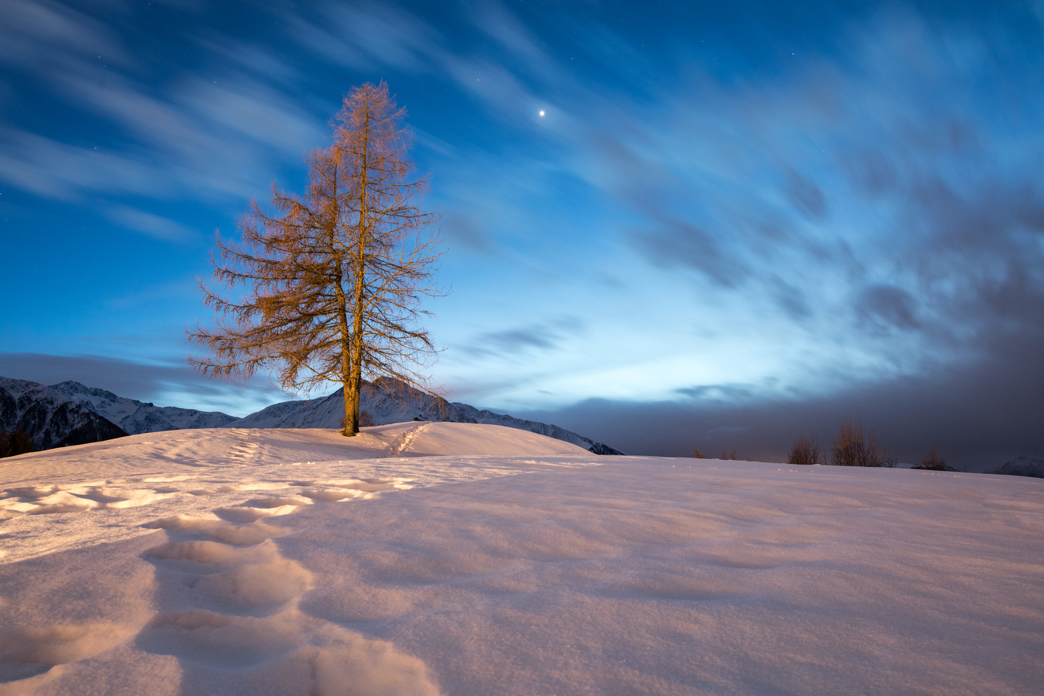 Sigma 24mm F1.4 DG HSM Art sample photo. Abendstimmung in seefeld im tirol photography