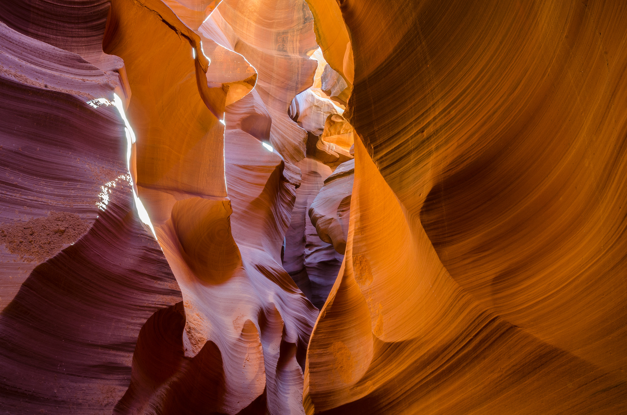Nikon AF-S Nikkor 14-24mm F2.8G ED sample photo. Lower antelope canyon photography