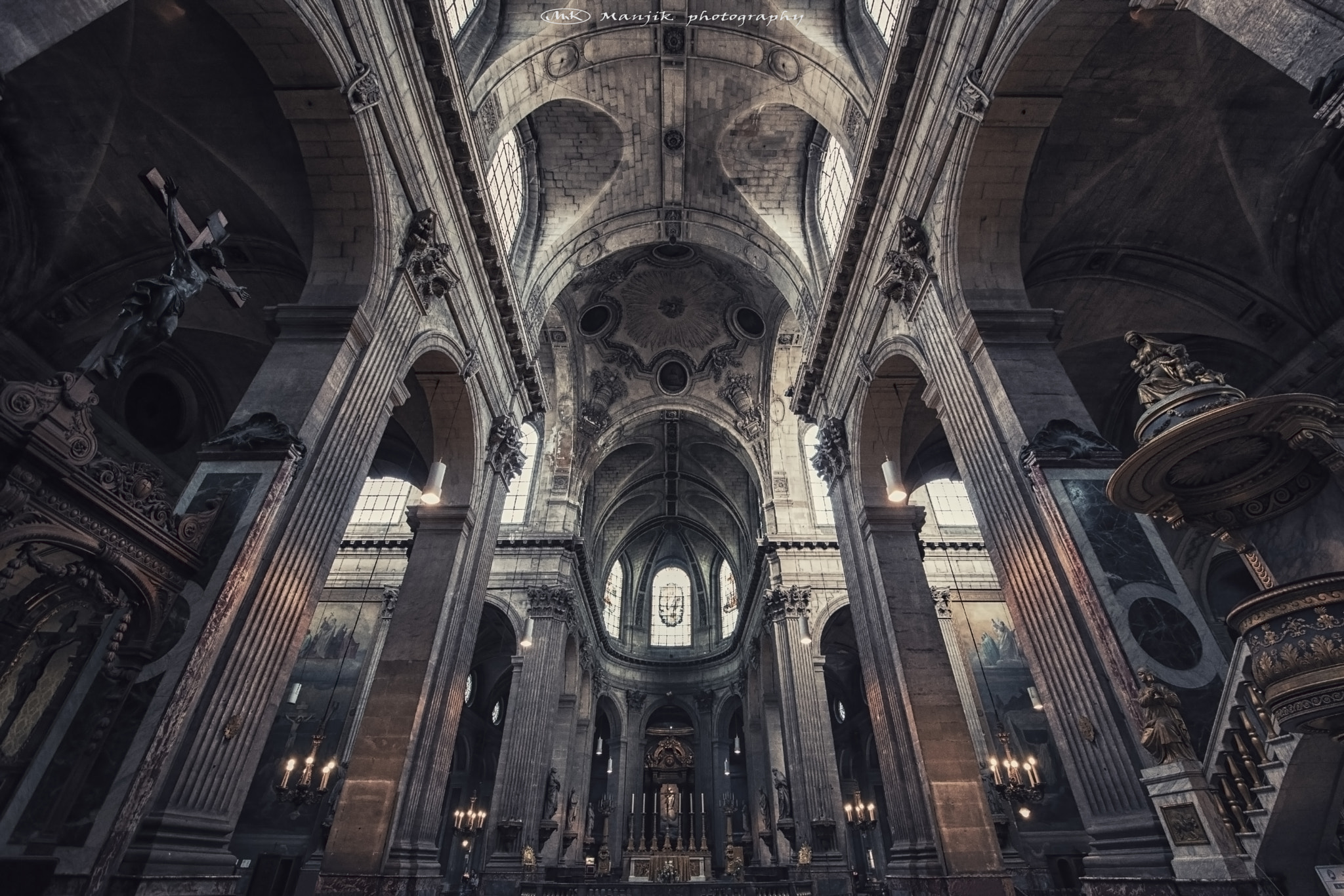 Nikon D810 + Sigma 12-24mm F4.5-5.6 II DG HSM sample photo. Saint-sulpice photography