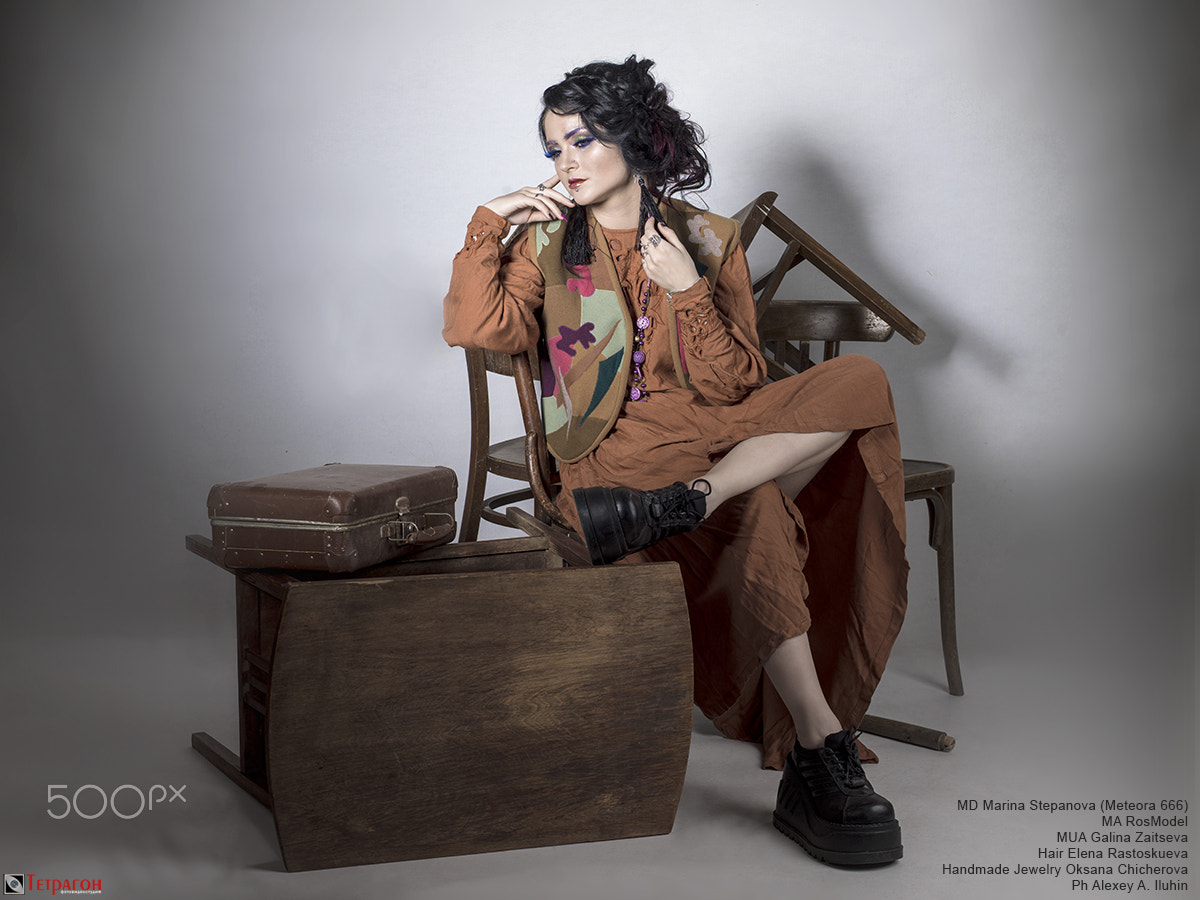 HC 80 sample photo. Meteora and old chairs photography