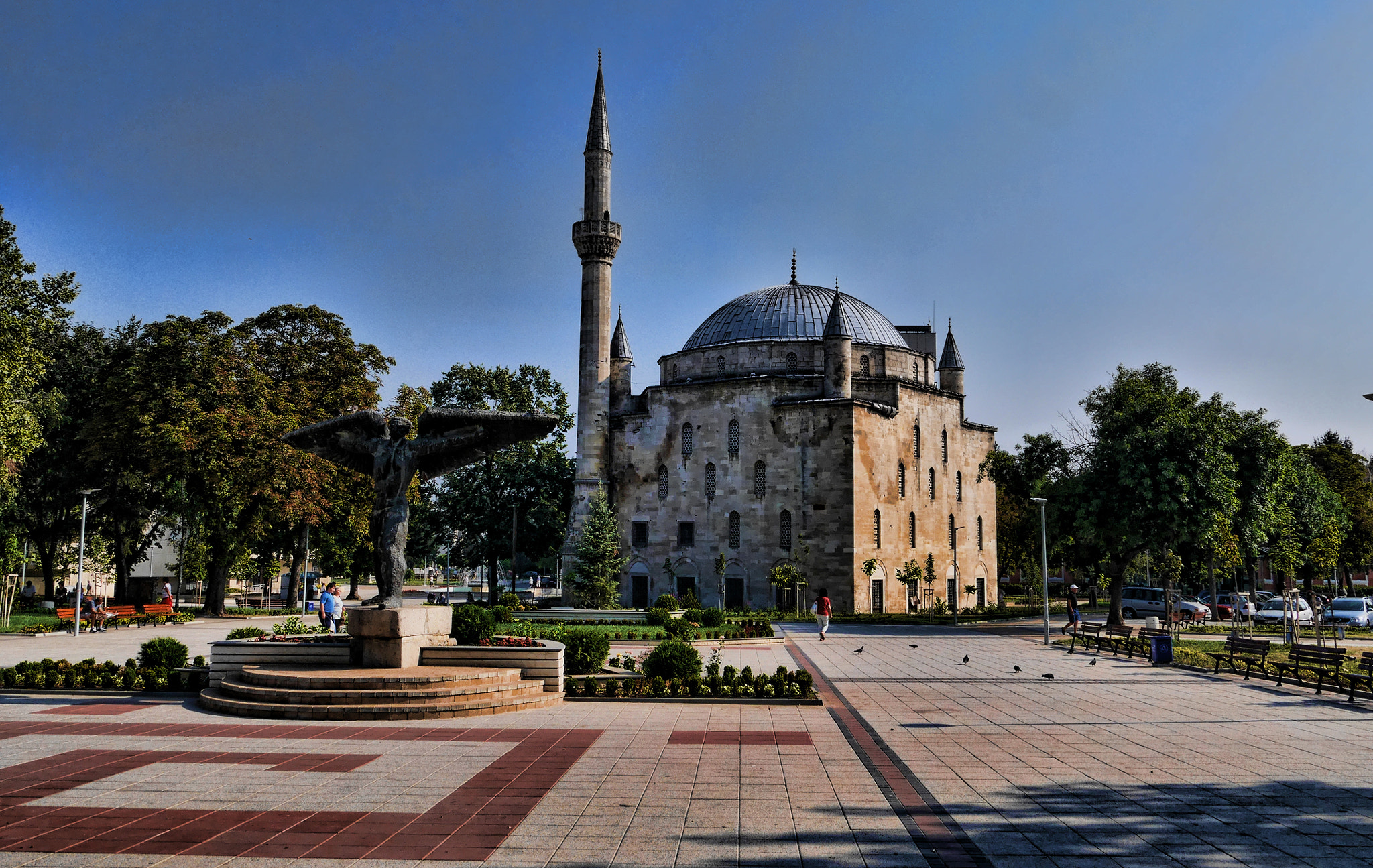 Panasonic Lumix DMC-GX7 sample photo. Mosque in razgrad photography