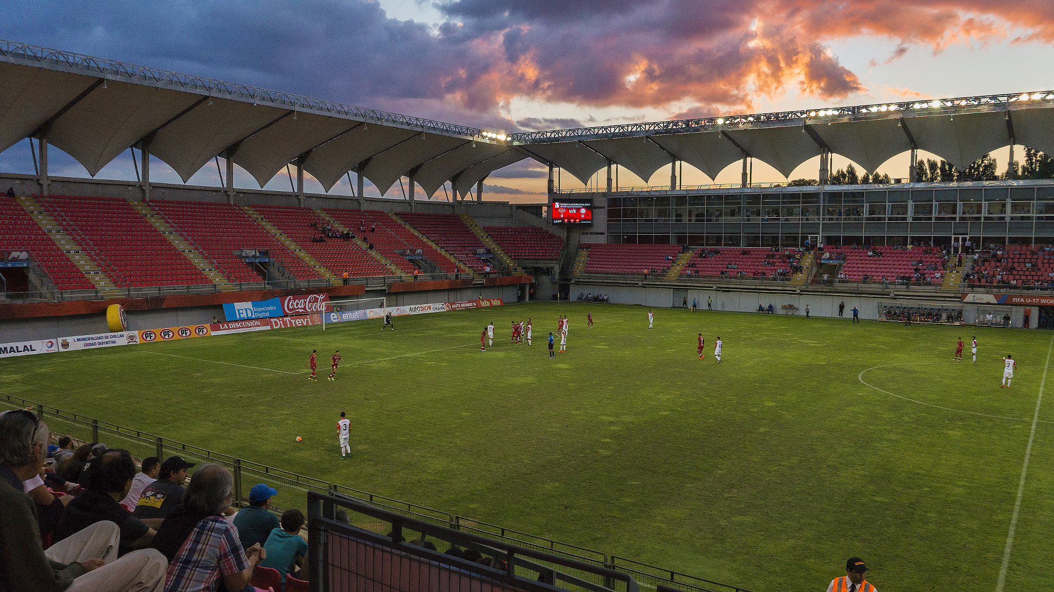 E 18-50mm F4-5.6 sample photo. Ñublense vs u. san felipe photography