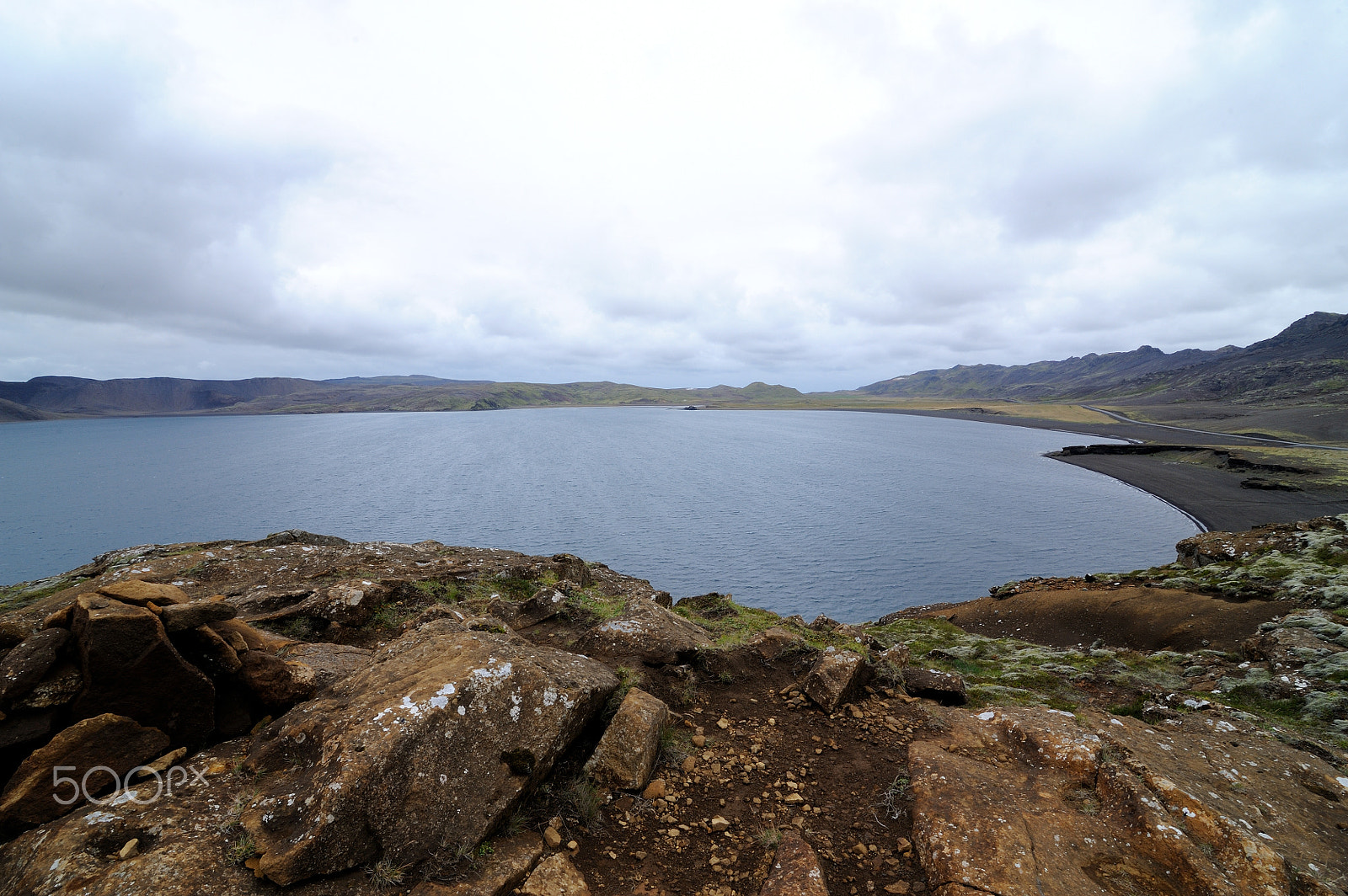 Nikon D700 sample photo. Kleifarvatn lake photography