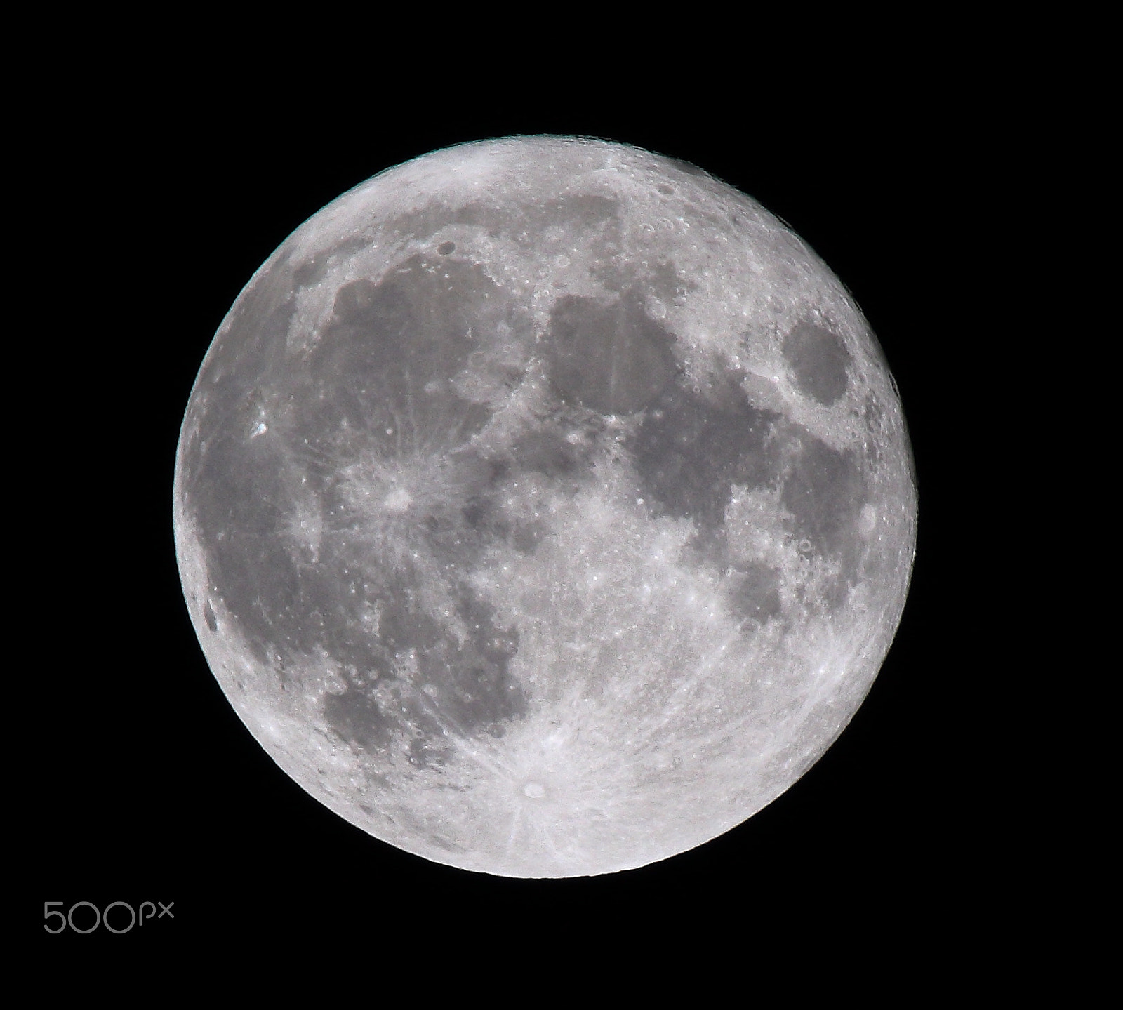 Canon EOS 60D sample photo. Full moon photography