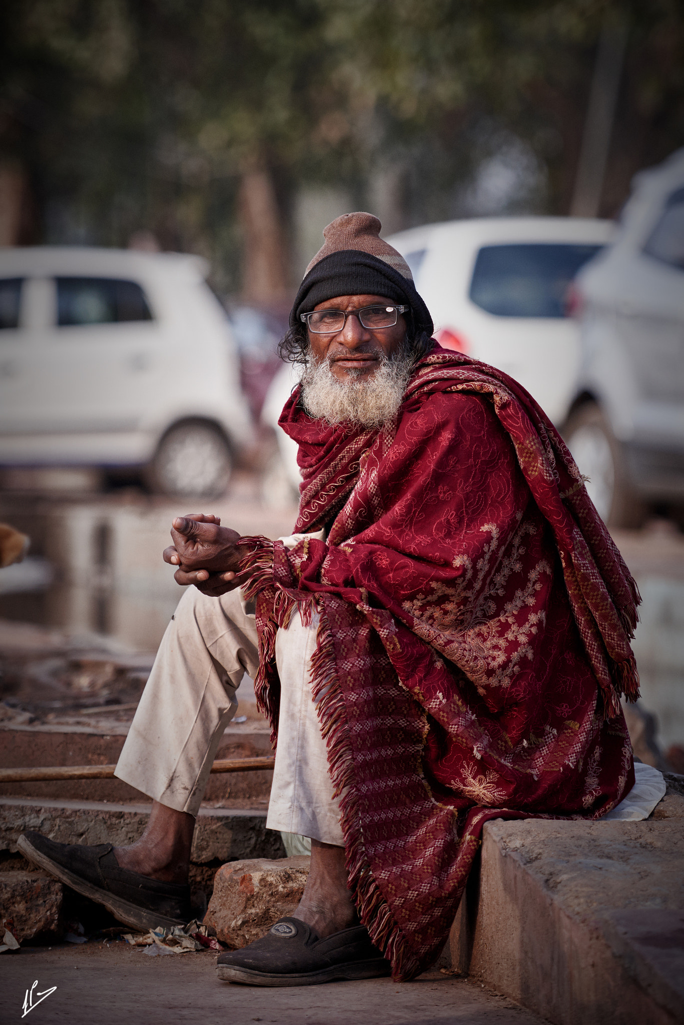 Nikon D800E sample photo. Man in meena bazar photography