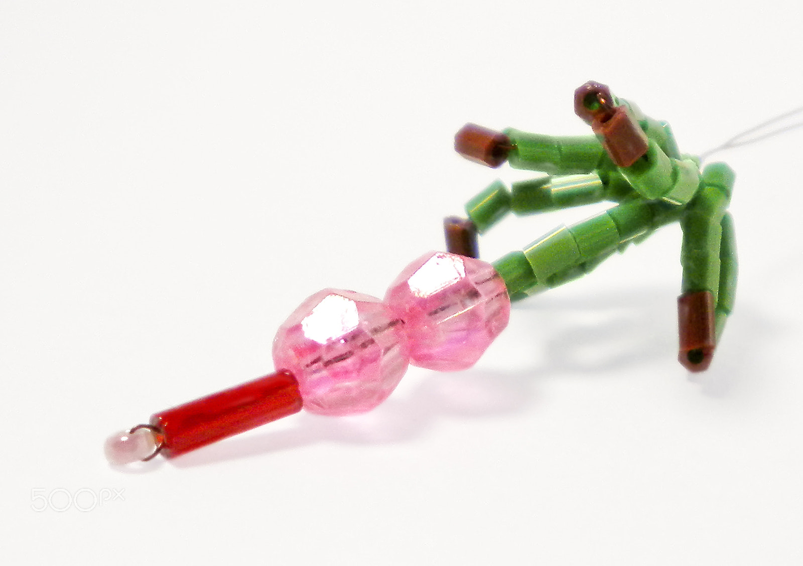 Nikon COOLPIX S203 sample photo. Beaded twig photography